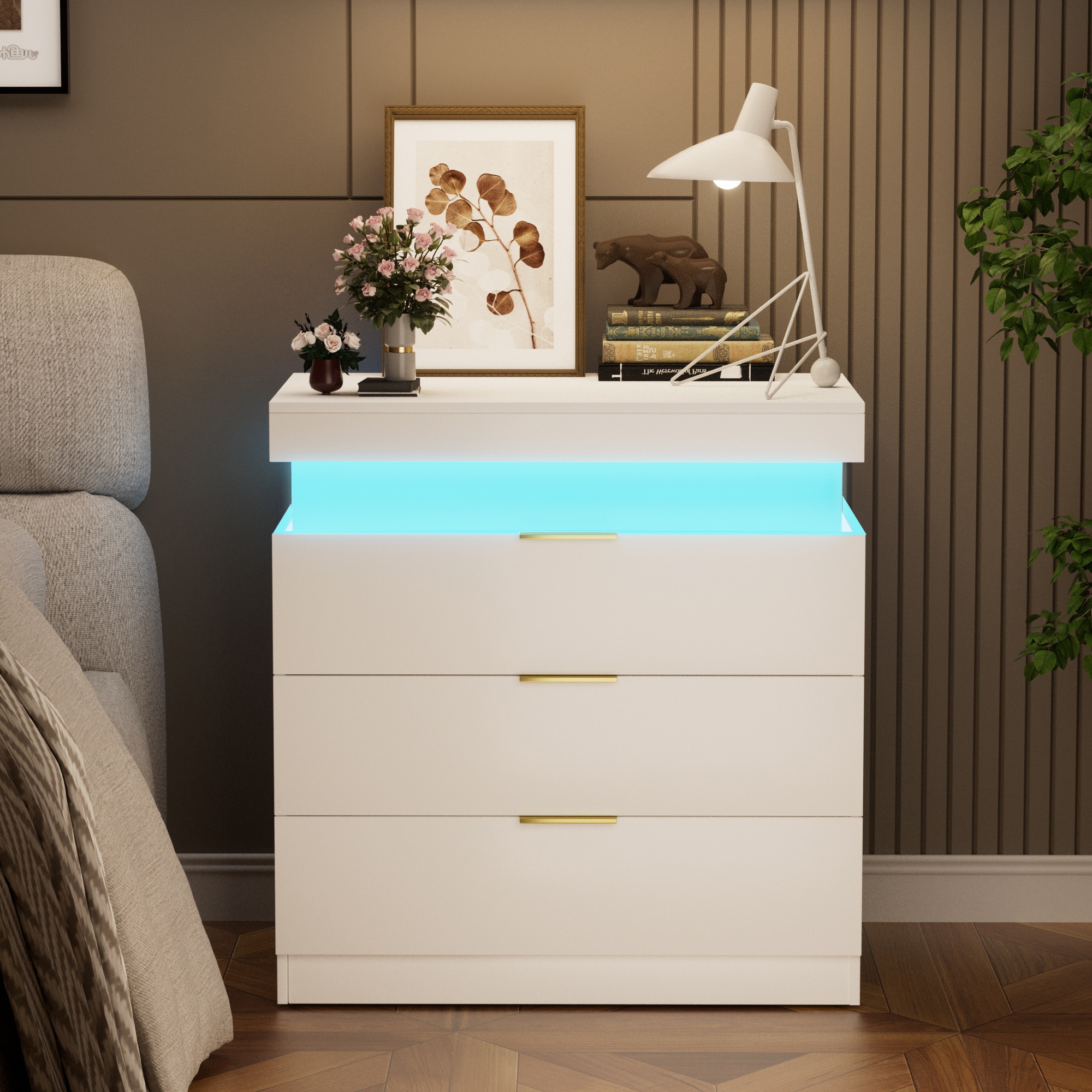 GLANZEND 6514CT4UC nightstands - View #2