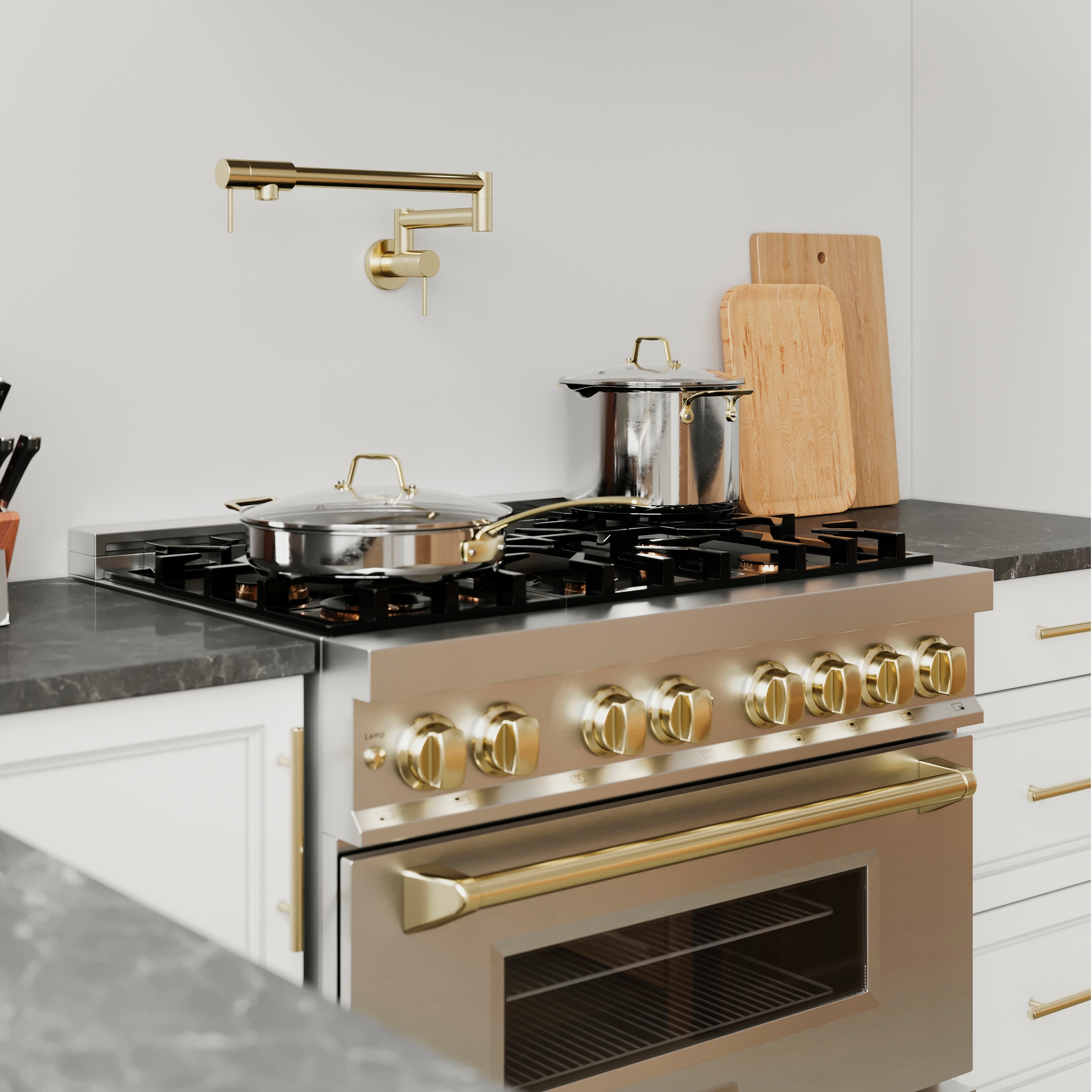 ZLINE KITCHEN & BATH GEM-FPF-PG Kitchen-Faucets - View #6