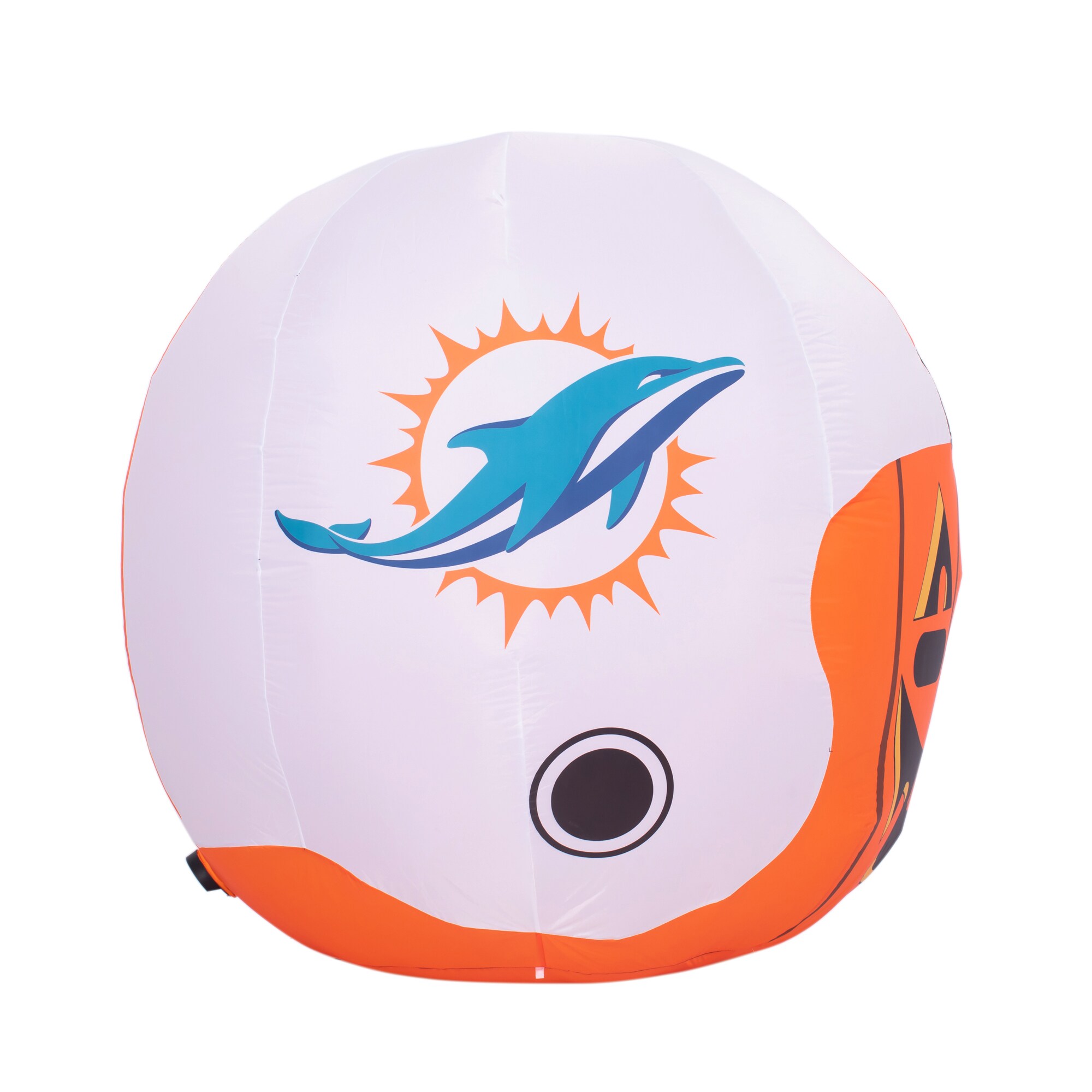 Nfl Miami Dolphins Inflatable Jack O' Helmet, 4 Ft Tall, Orange : Target