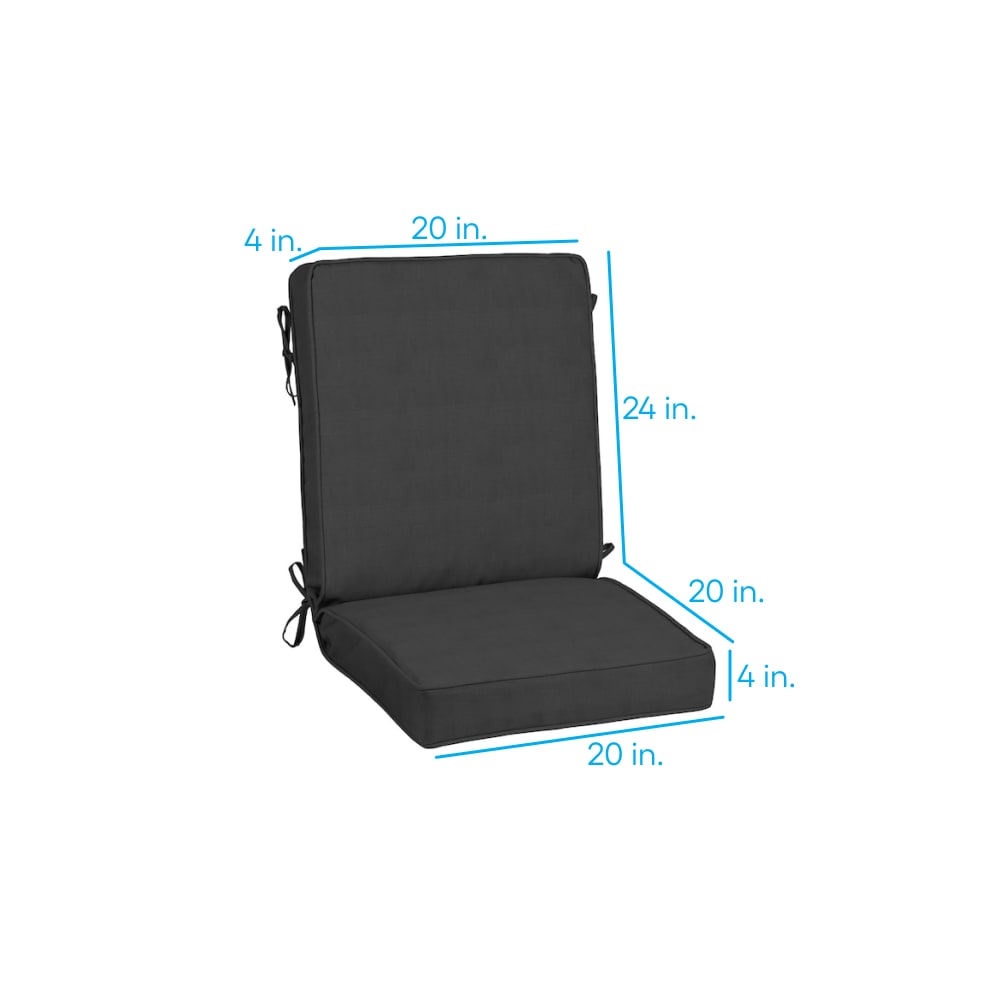 allen + roth with STAINMASTER XQ05C01B-9C8 Patio-Furniture-Cushions - View #3