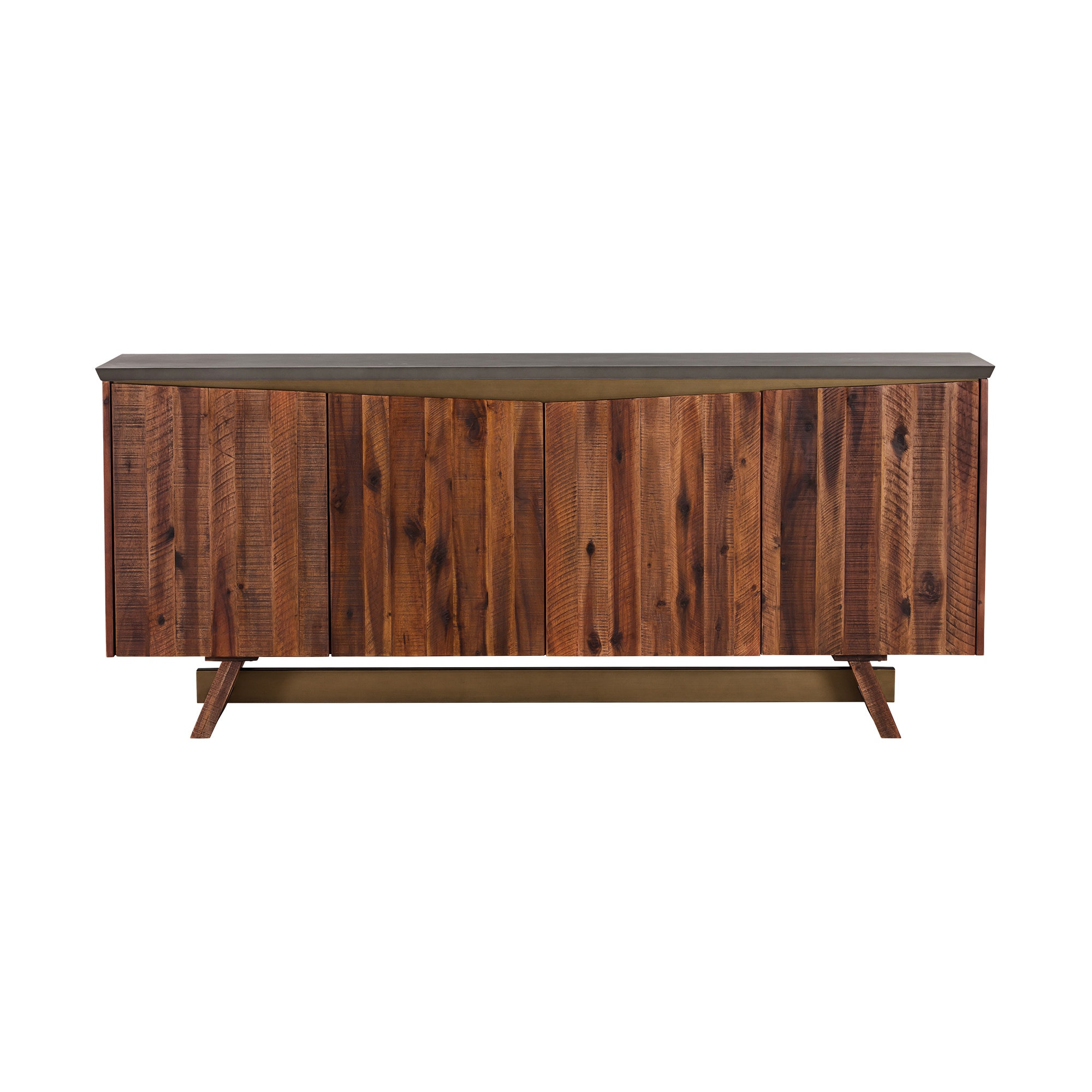 Armen Living LCPJBUCC Transitional Rustic Acacia Acacia Sideboard