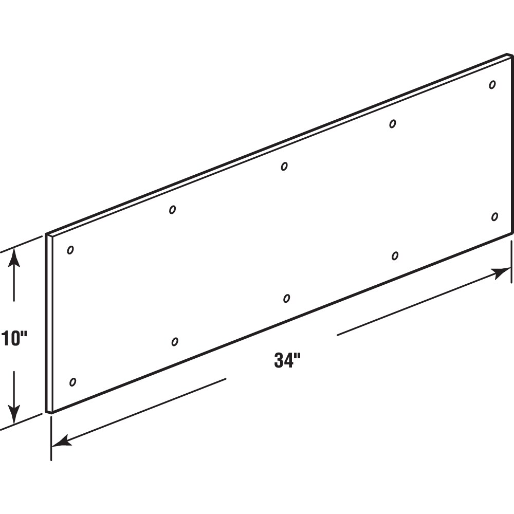 Prime-Line J 4622 Entry-Door-Kick-Plates - View #2