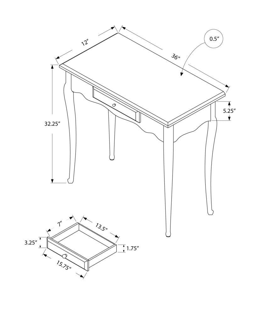 Monarch Specialties I 3109 Console-Sofa-Tables - View #5