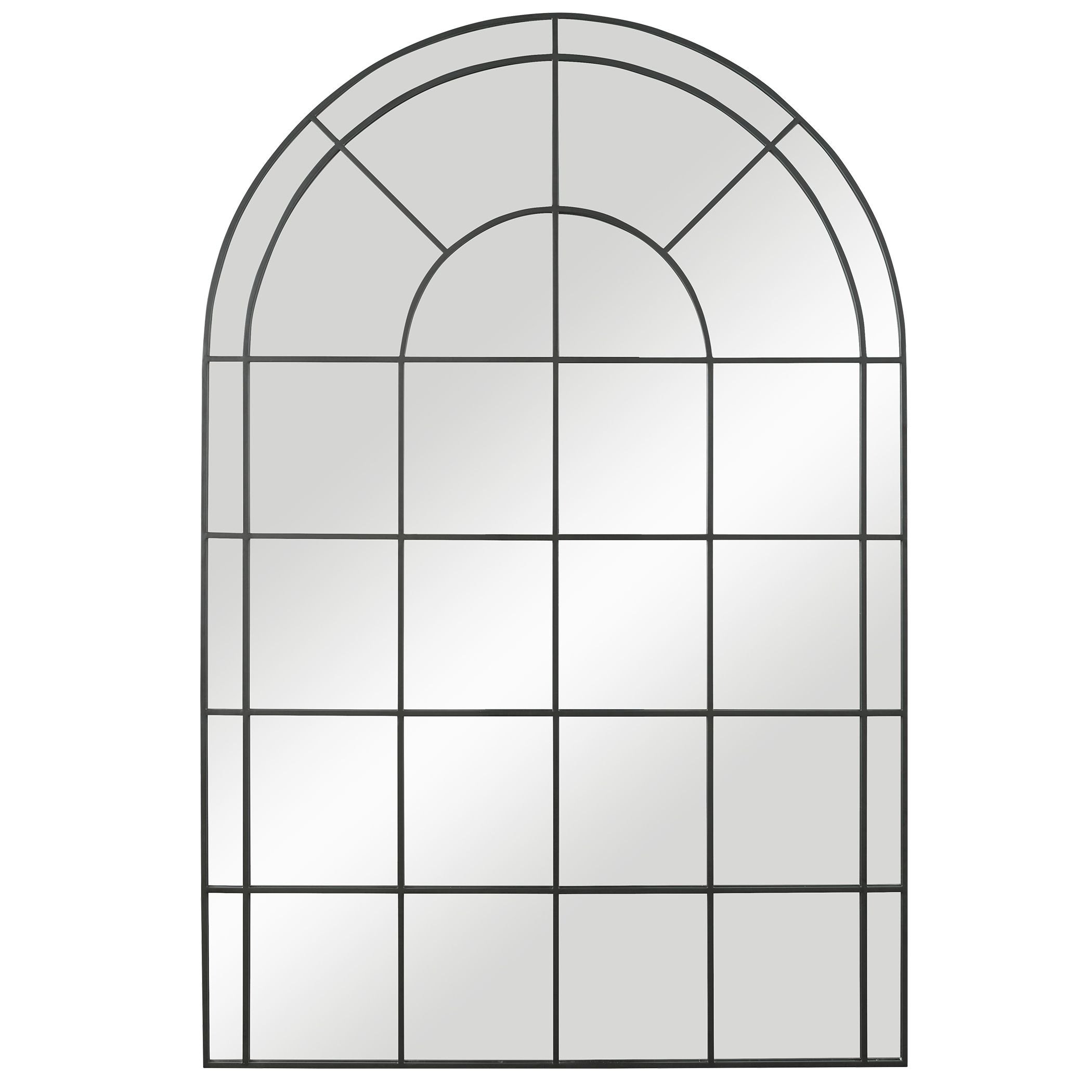 Grantola Transitional Full-Length Black Wood Mirror