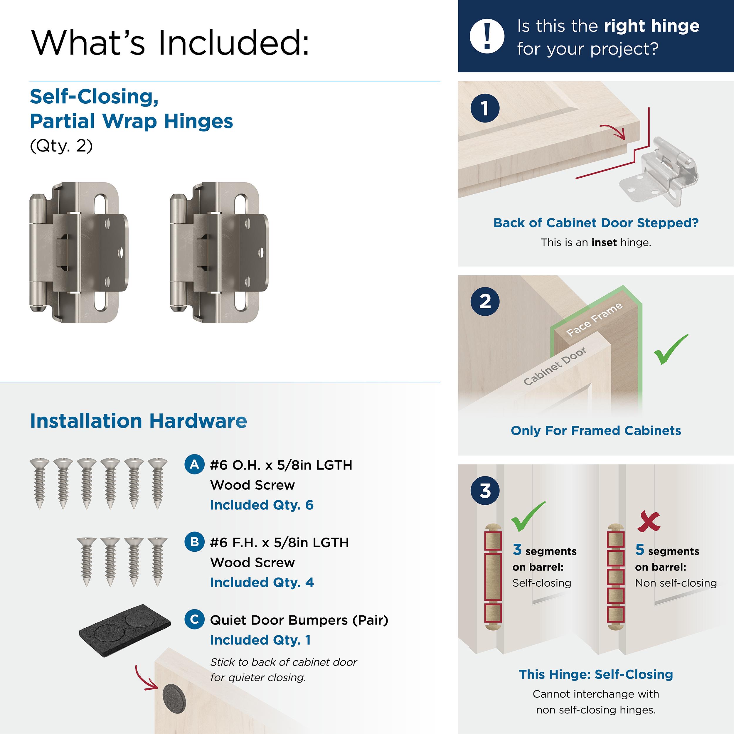 Amerock BPR7565G10 Cabinet-Hinges - View #6