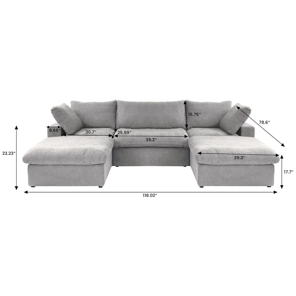 BuotiqHom DH-S3+2-121LG Sofas-Loveseats - View #4