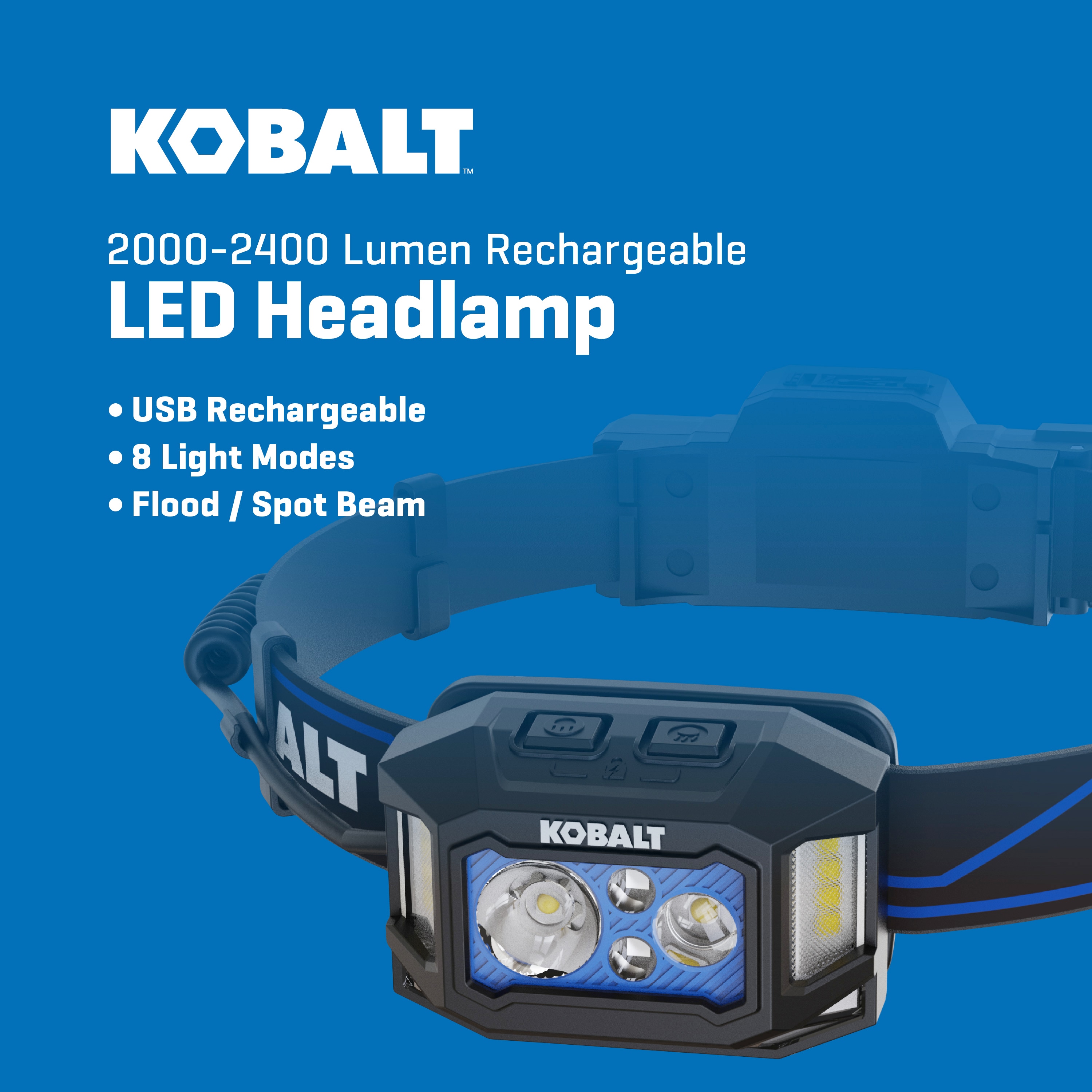 Kobalt KHPRO2000DP headlamps - View #3