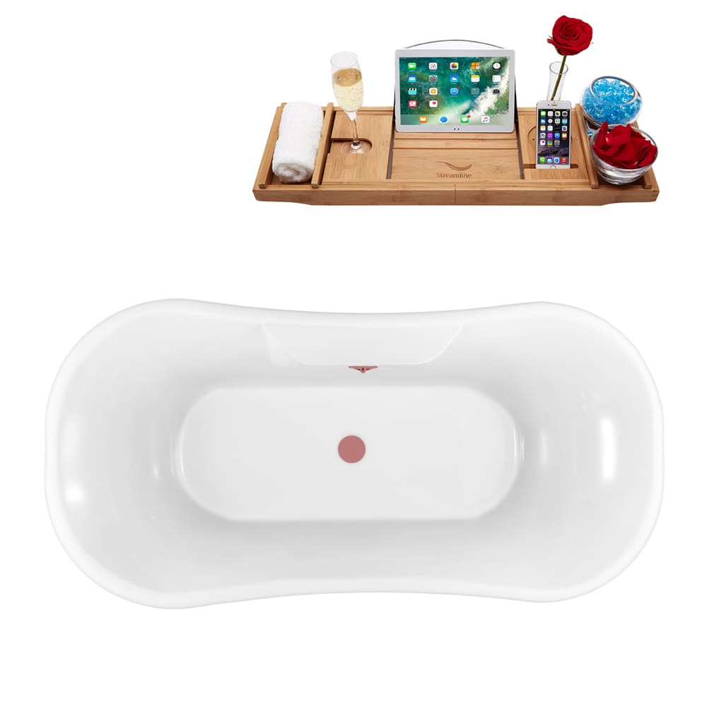 Streamline N103PNK-PNK bathtubs - View #3