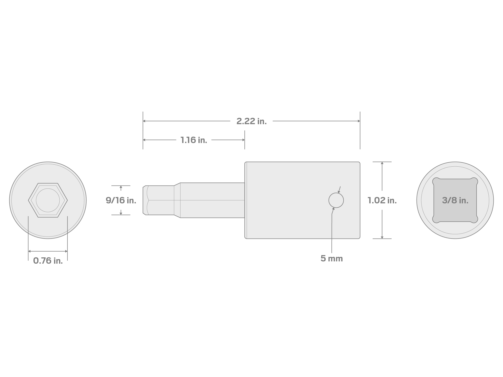 TEKTON SIB12214 Driver-Sockets - View #4