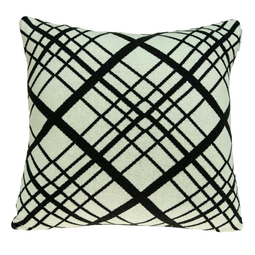 HomeRoots 334209 Jordan White Standard Cotton Pillow Case