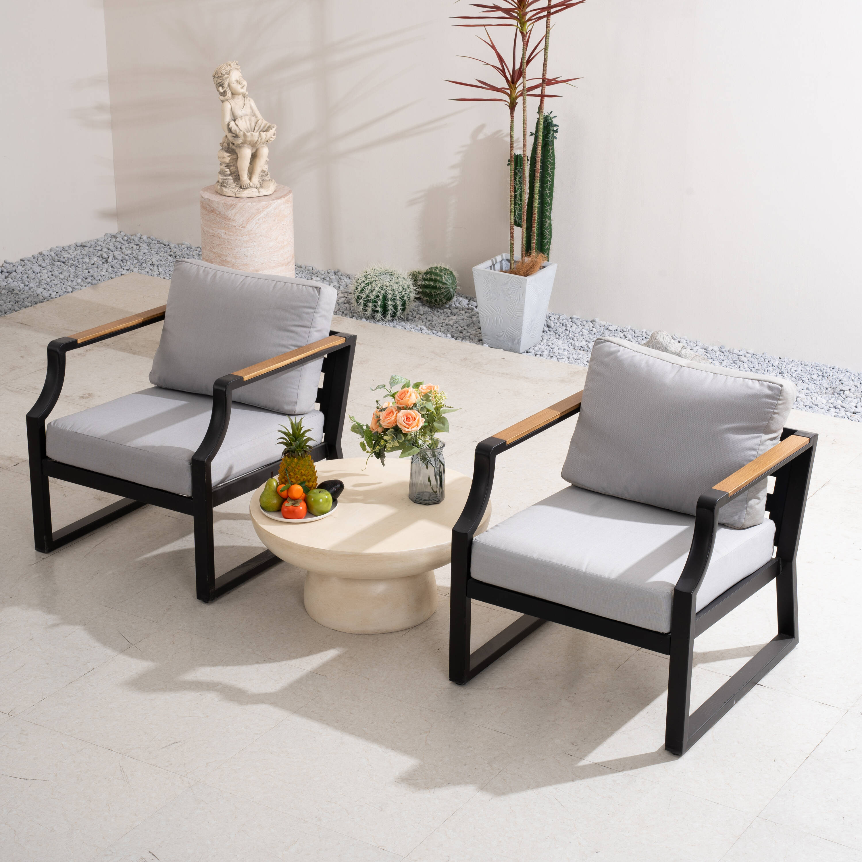 Direct Wicker DWS-190BE&2101SCB Patio-Conversation-Sets - View #4