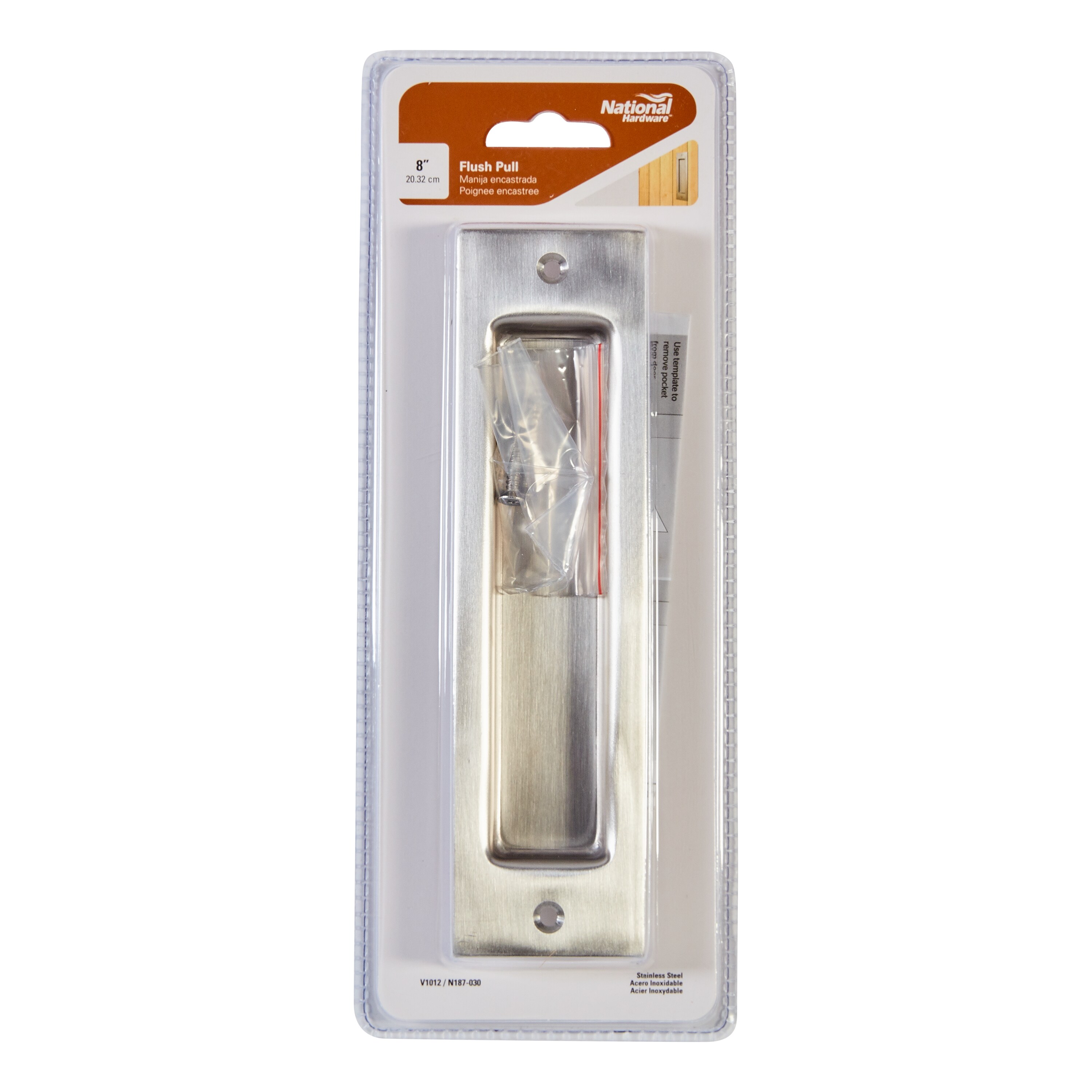 National Hardware N187-030 Entry-Door-Pushplates-Pullplates - View #5