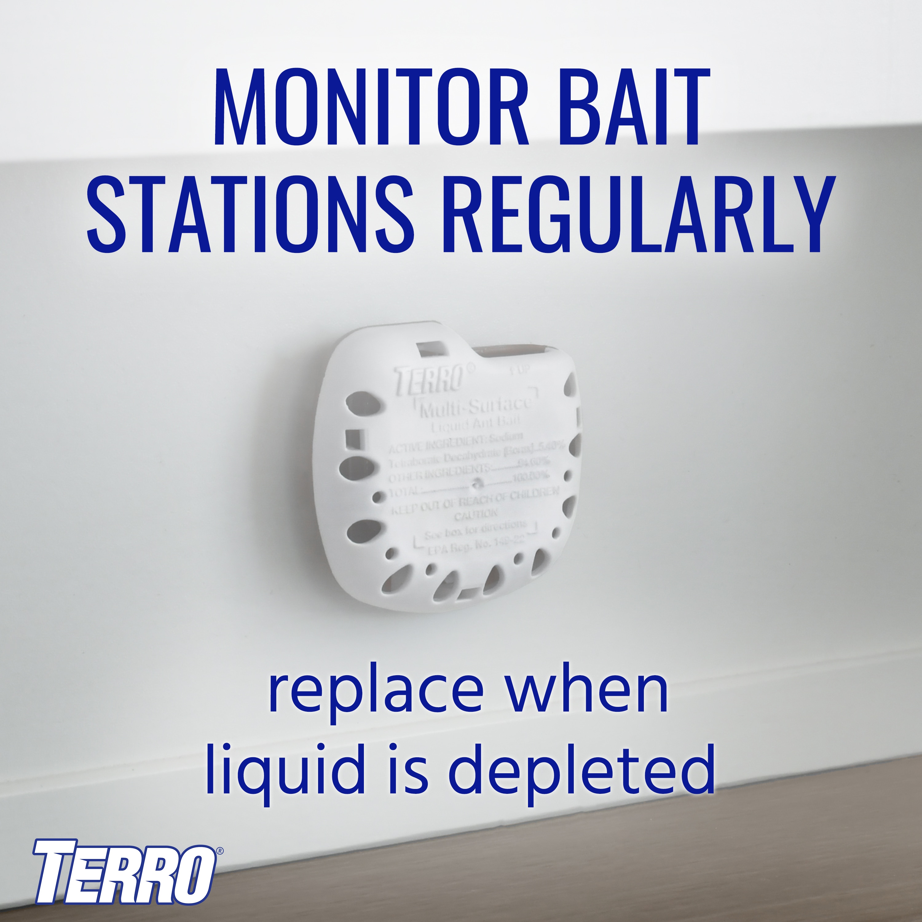 TERRO Multi-Surface Liquid Ant Bait Station (4-Pack) in the Pesticides  department at