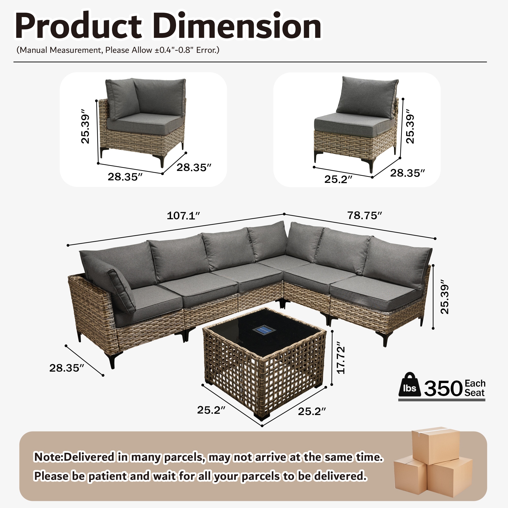 Pouuin SKT207 Patio-Sofas-Daybeds - View #9