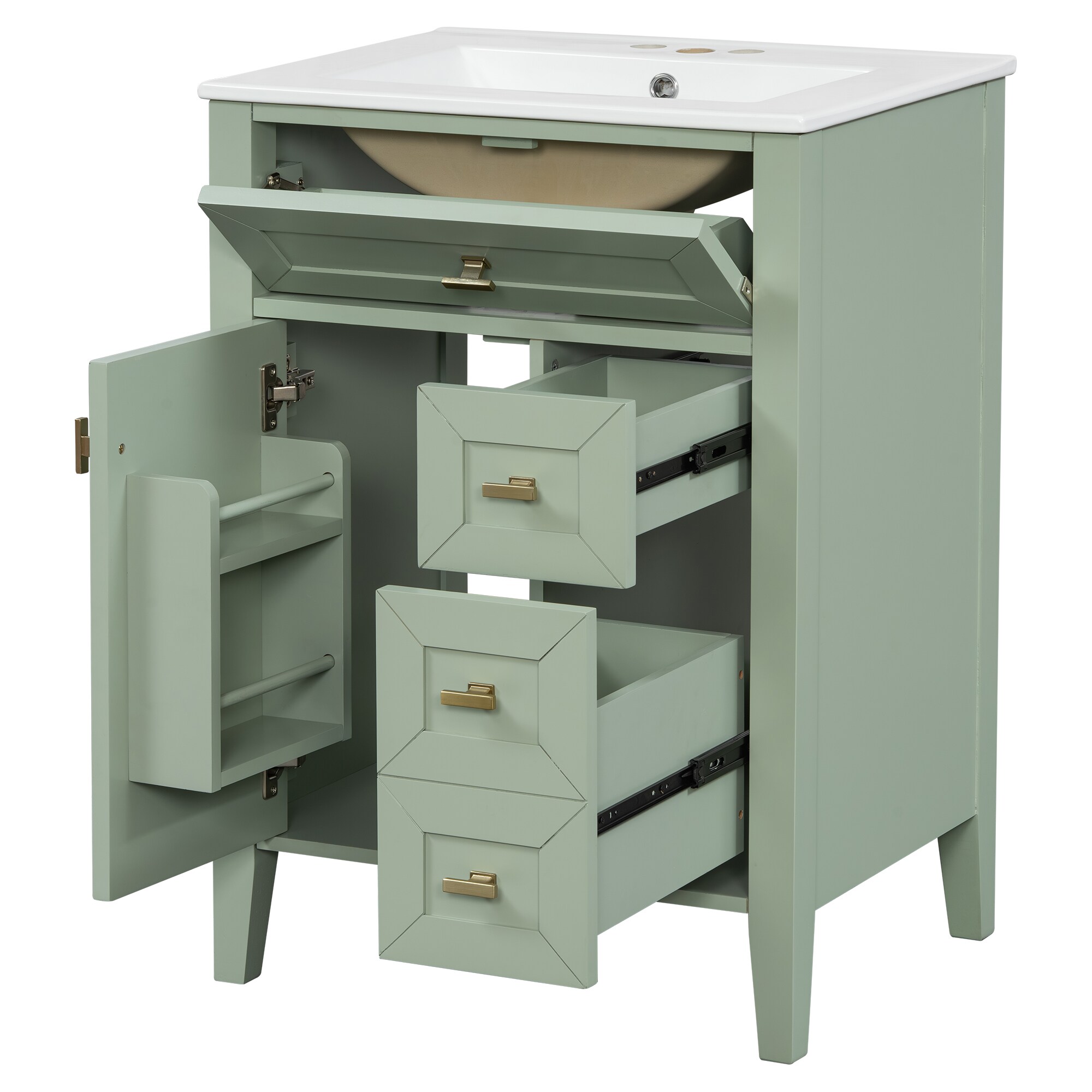 AAZJ 710-N710P324096B Bath-Vanity-Combo - View #9