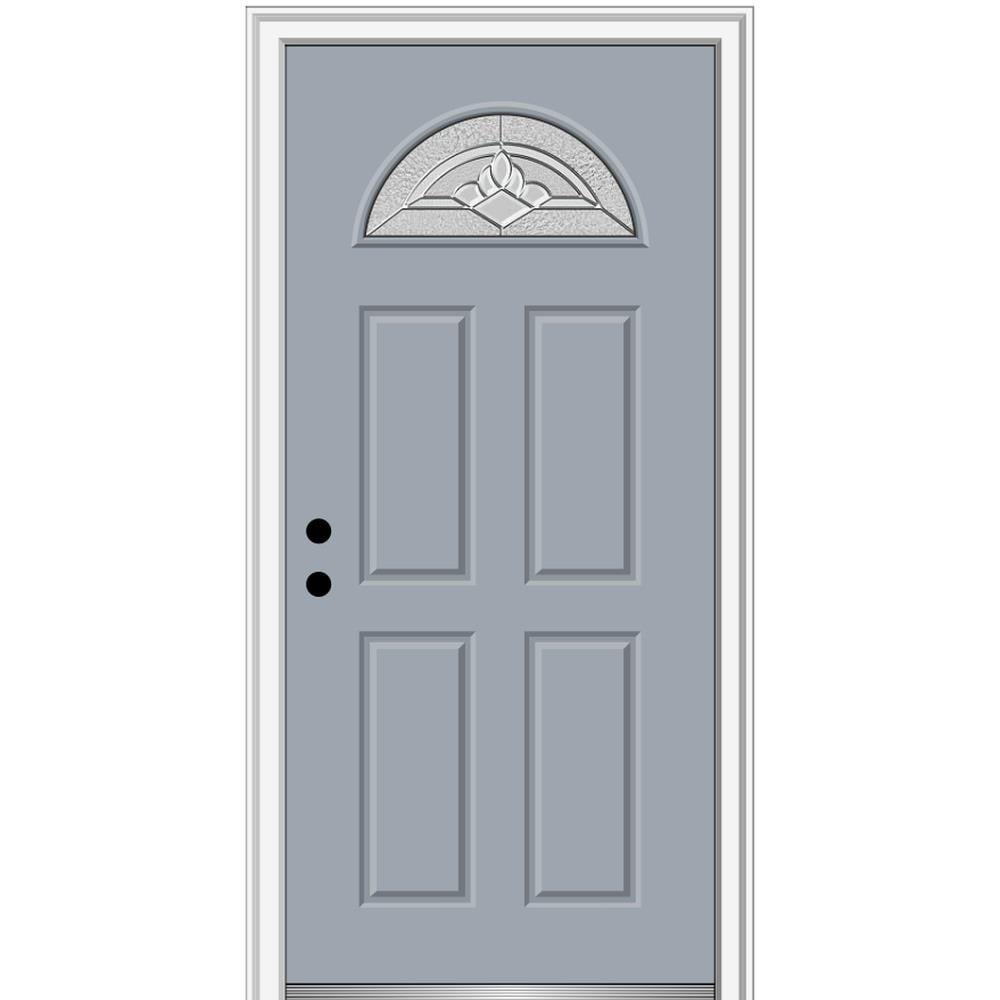 Gray 30-in X 80-in Exterior Doors At Lowes.com