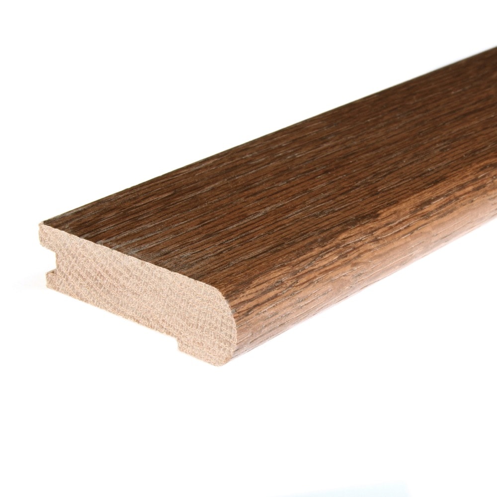 Flexco 778684 Solid Wood Stair Nose 2.75-Inches x 78-Inches x 0.75-Inches Wood Trail Finished Wood Oak Flush Stair Nosing