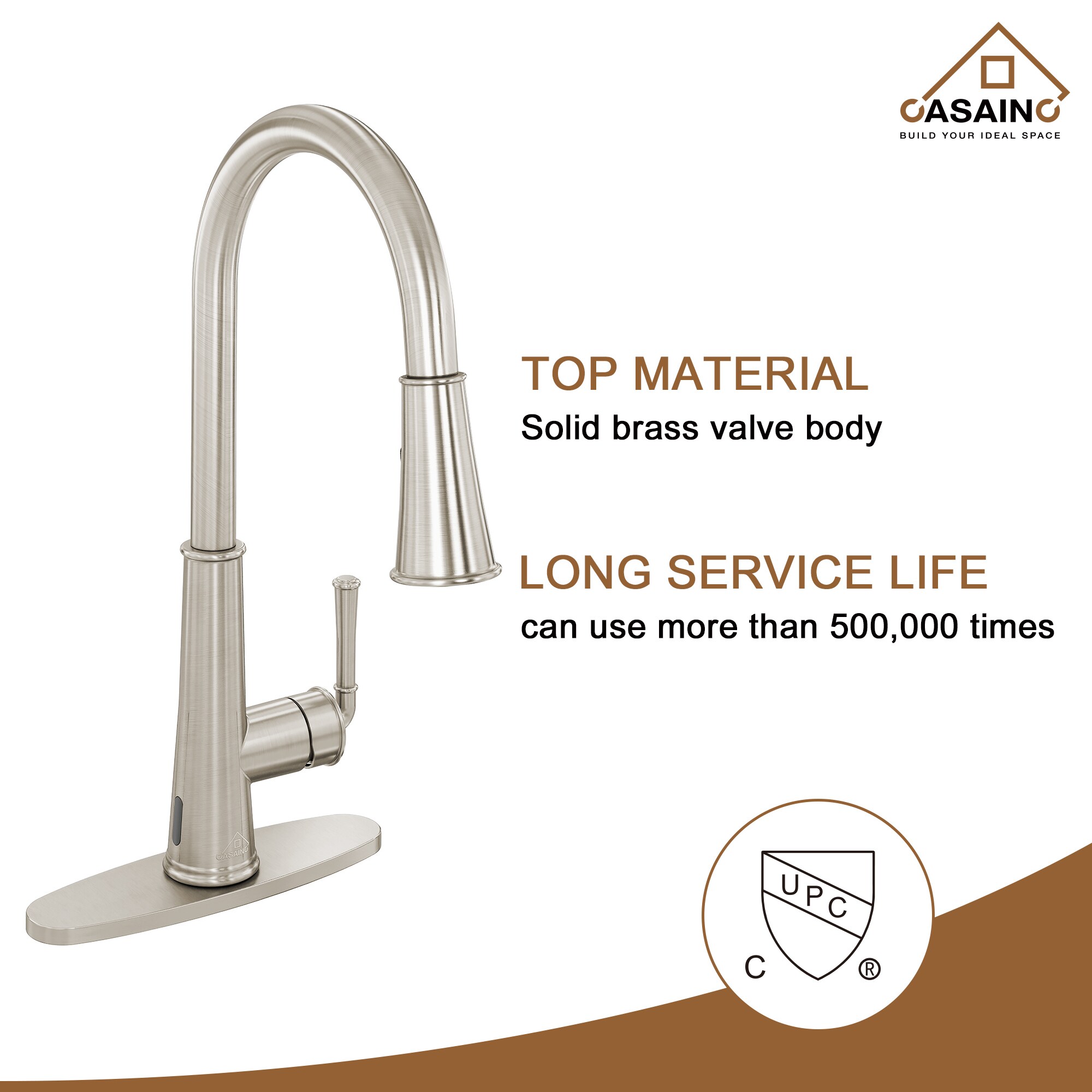 CASAINC CA-W3085-BN Kitchen-Faucets - View #12