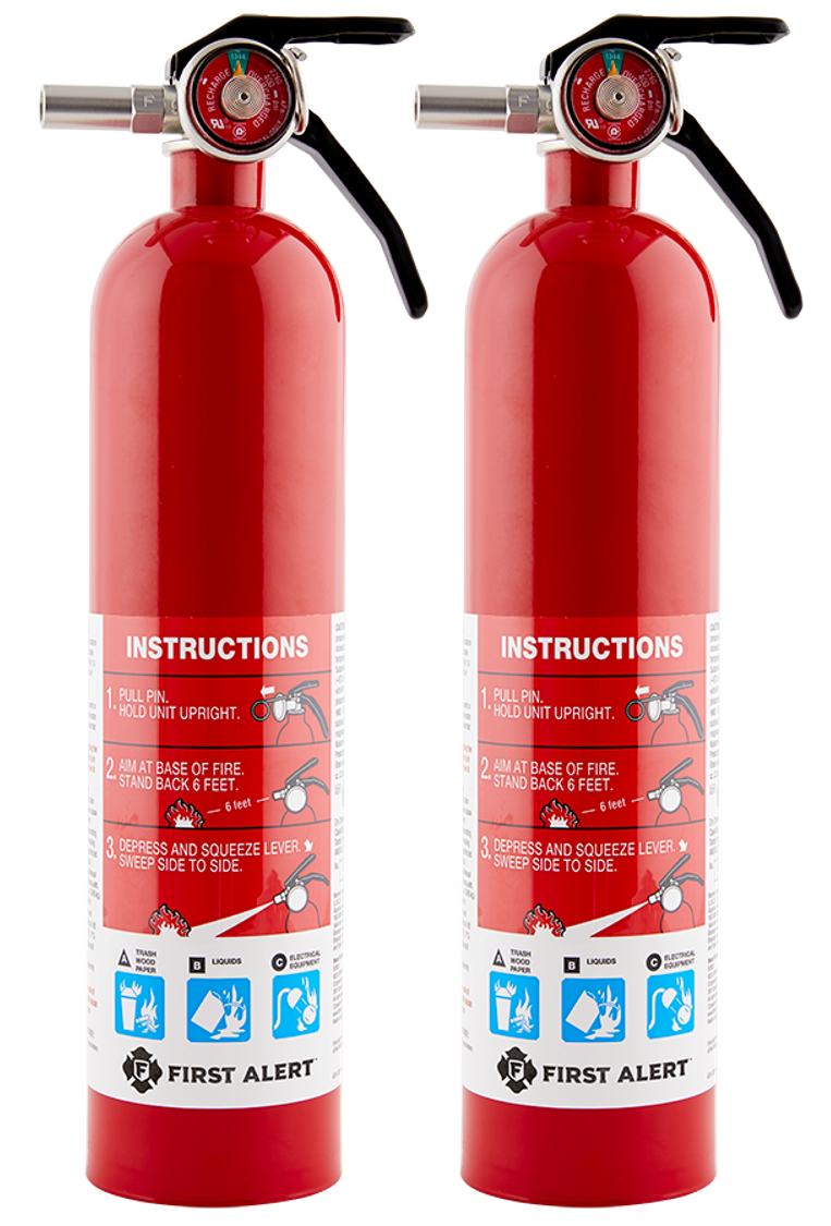 e-Jet Aerosol Fire Extinguisher - Residue-Free Mini Fire Extinguisher with  Wall Mount for Kitchen, Car, Motorhome or on the Go : : DIY & Tools