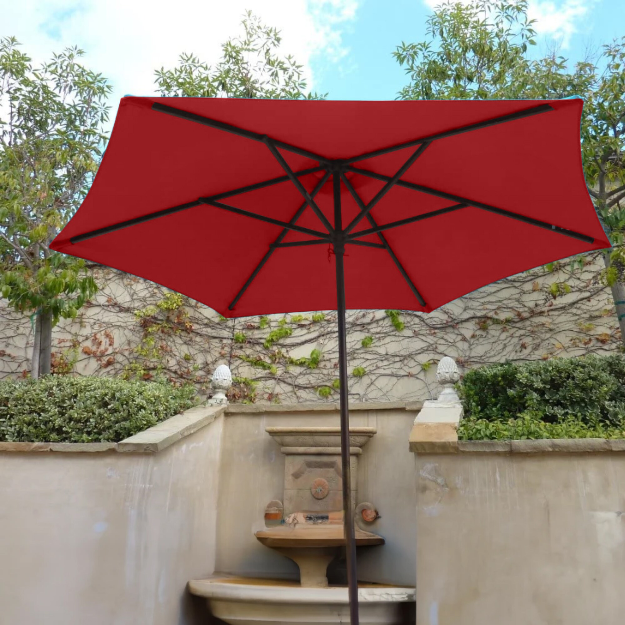 Formosa Covers TOP 6 RIB BRICK Patio-Umbrella-Accessories - View #4