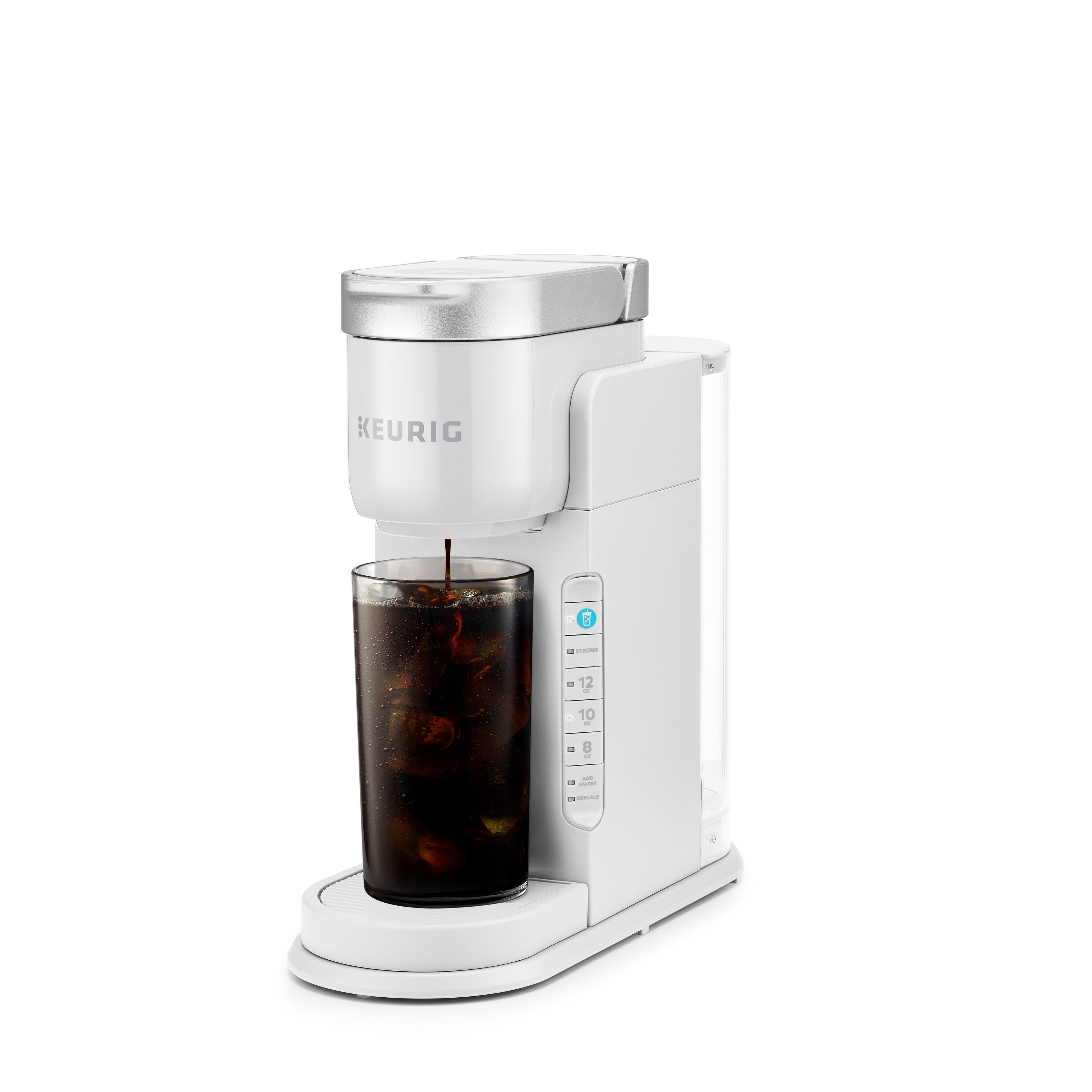 Keurig K-Iced Brewer Single-Serve Coffee Maker with 5-Cups Water Reservoir ( White ) | 5000374055