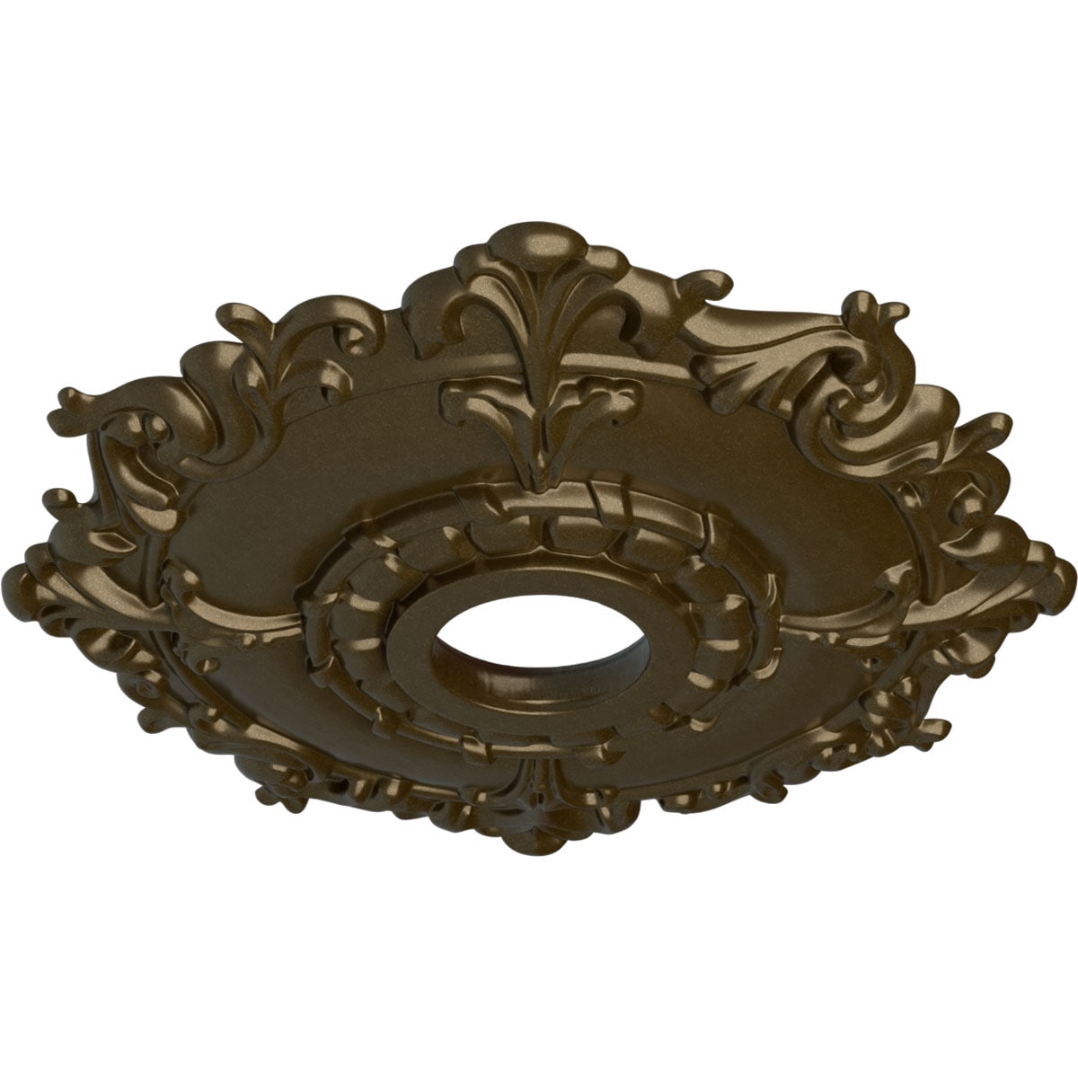 Ekena Millwork CM18RLBRS Ceiling-Medallions - View #2