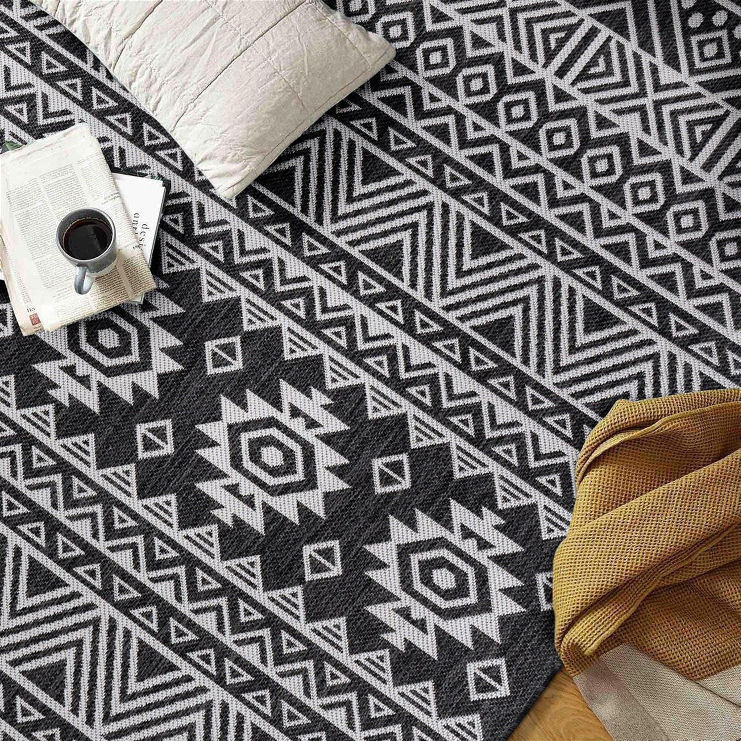 World Rug Gallery 124BLACK5X7 rugs - View #9
