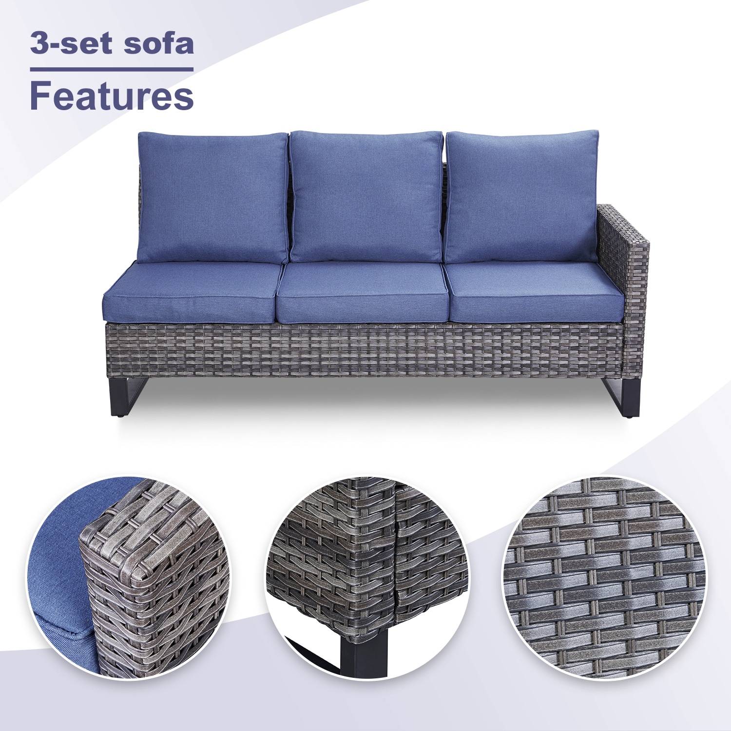 Rilyson FS066-1 Patio-Sofas-Daybeds - View #2