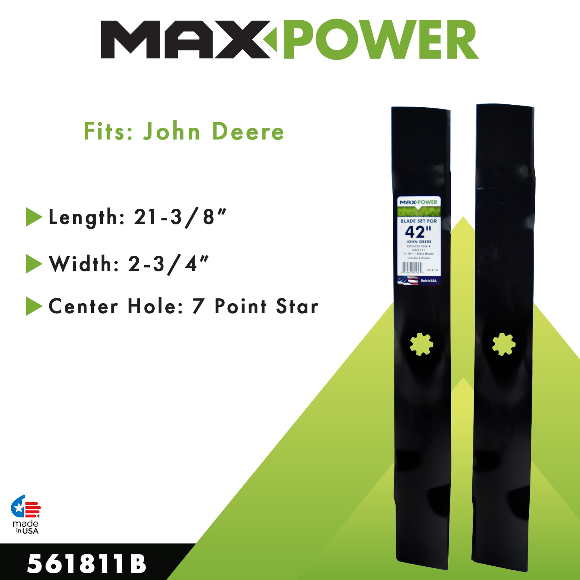 MaxPower 561811B Ope-Mower-Blades - View #5