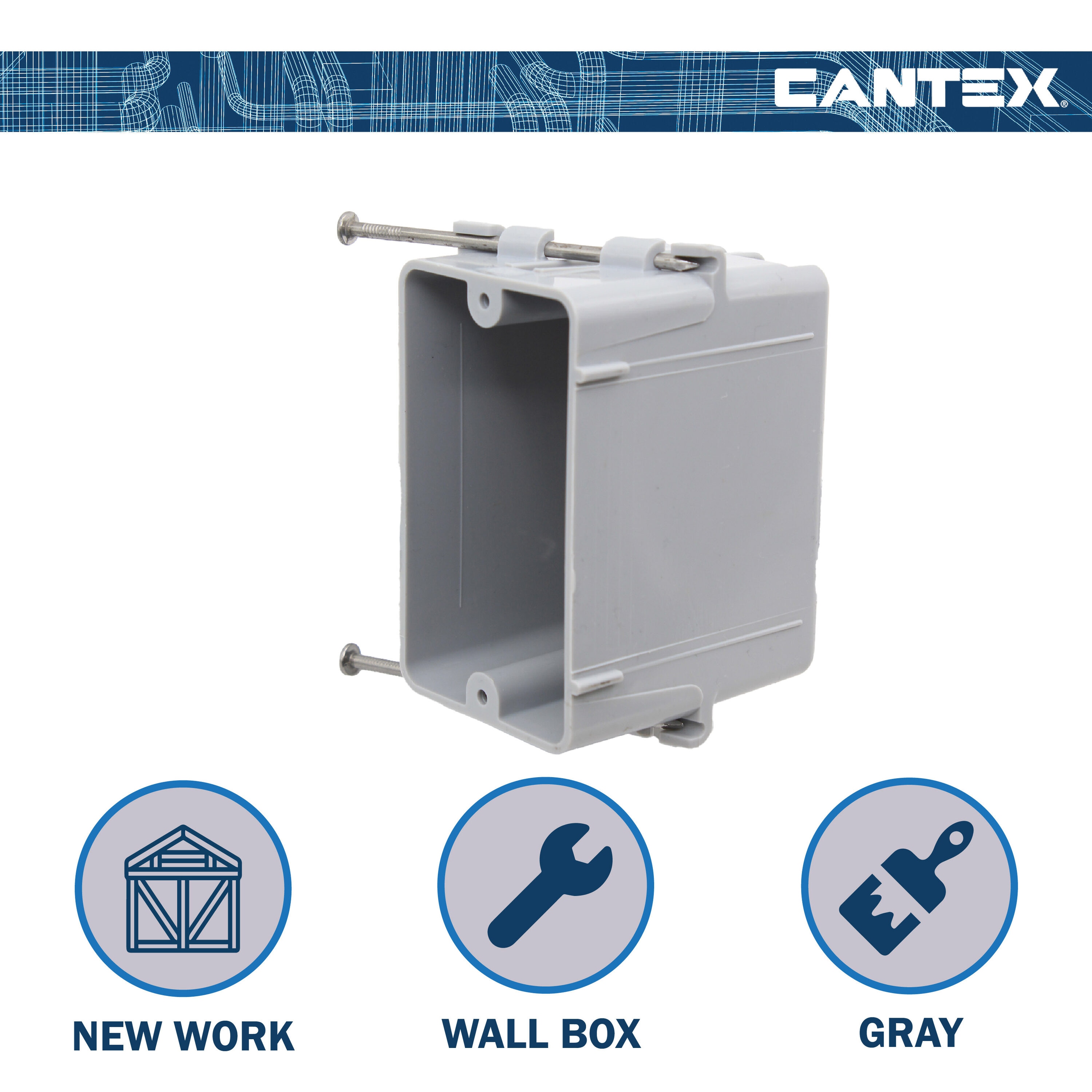 CANTEX LEZ18SNWV Electrical-Box - View #5