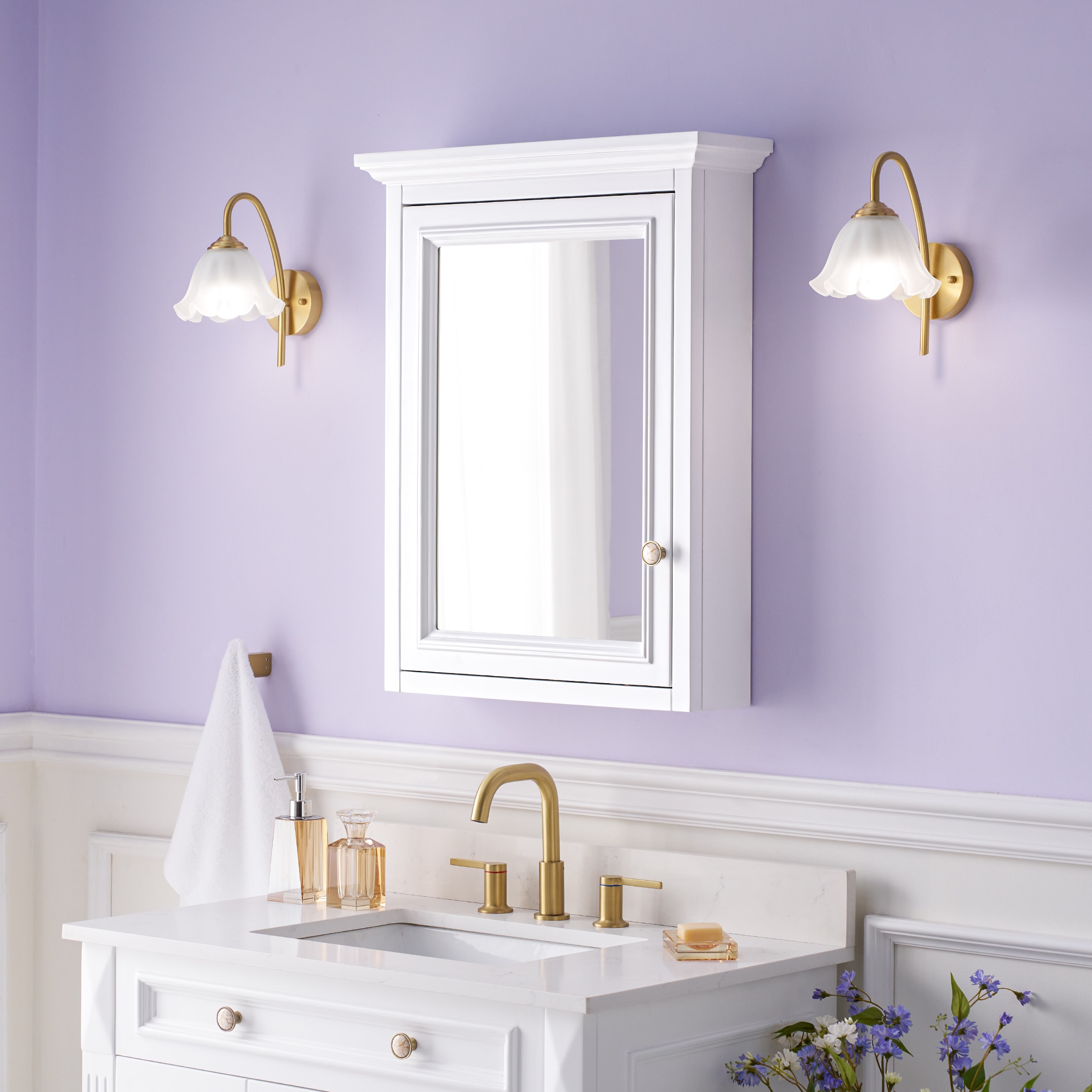 WELLFOR EX3BMFL-40-24 Bathroom-Medicine-Cabinets - View #8