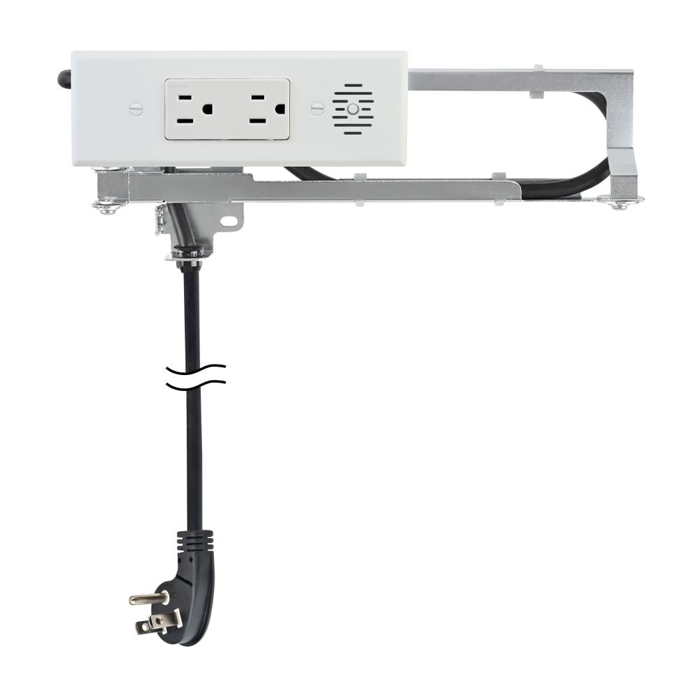 Docking Drawer Blade 15-Amp 120/125-volt Tamper Resistant Residential/Commercial Duplex Outlet with Wall Plate, White 1514-160W Sansujyuku sansujyuku.com