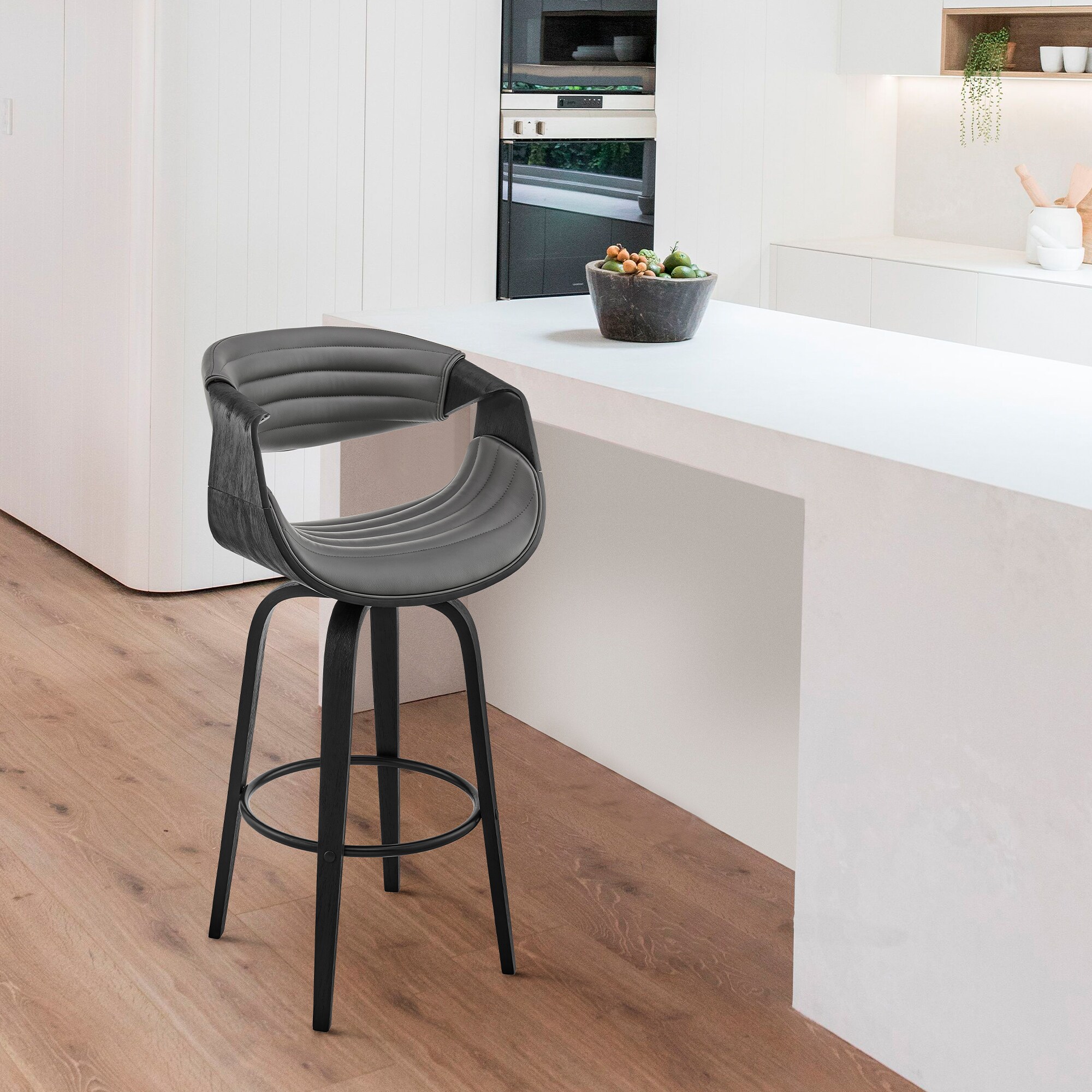 Armen Living LCAYBABLGR26 stools - View #8