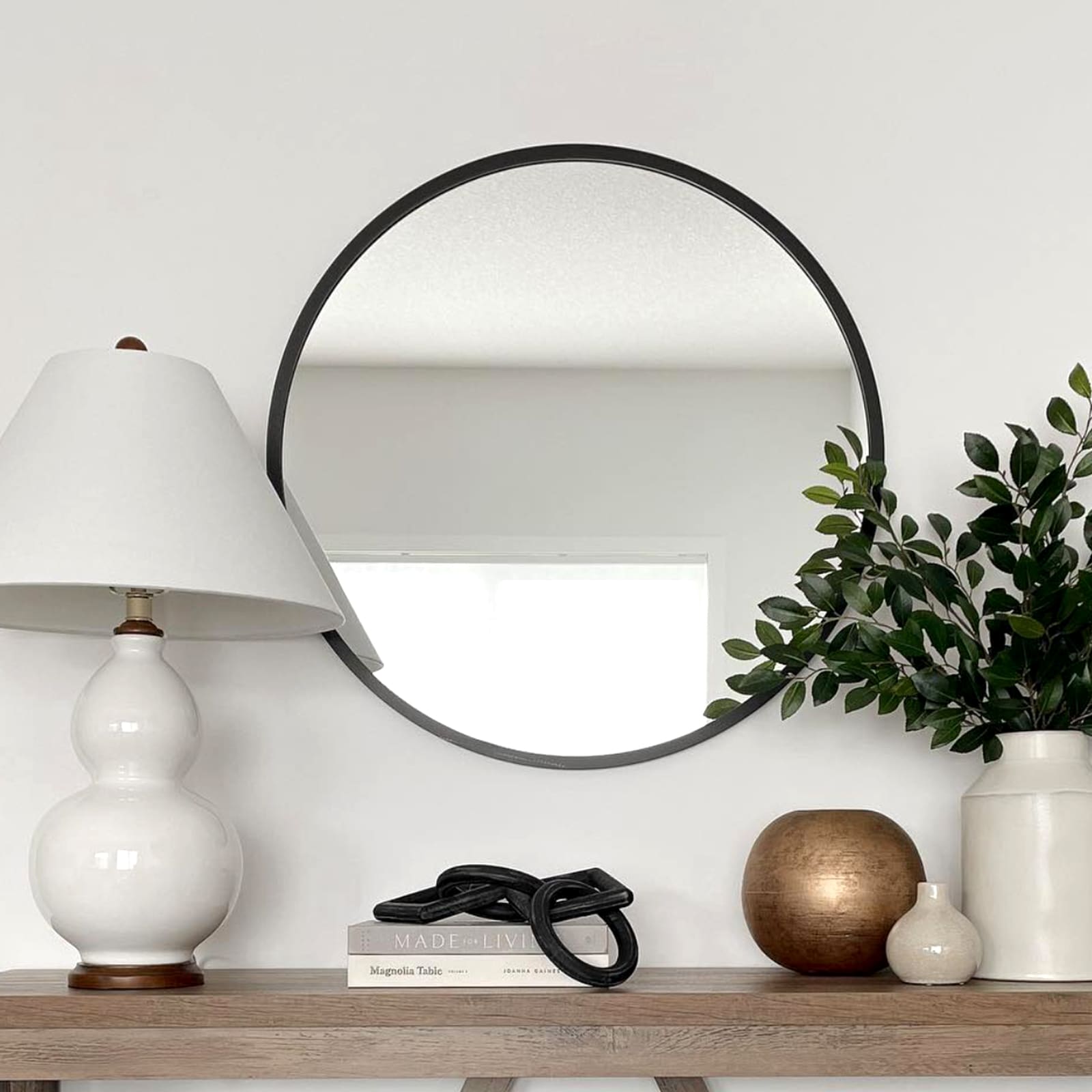 Forclover HUC-RD20BK Framed-Bath-Mirrors - View #7