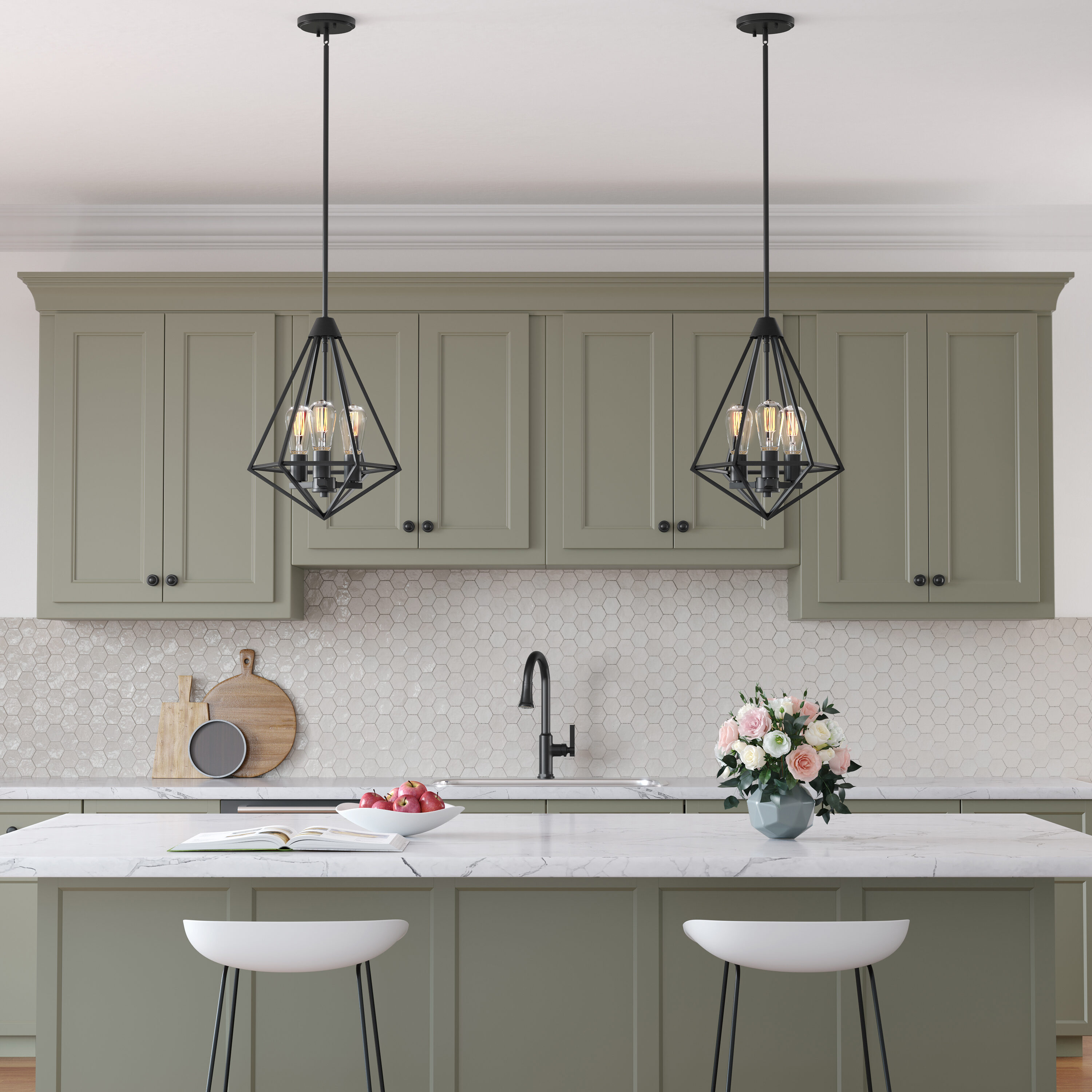 Millennium Lighting 2213-MB Pendant-Lights - View #4