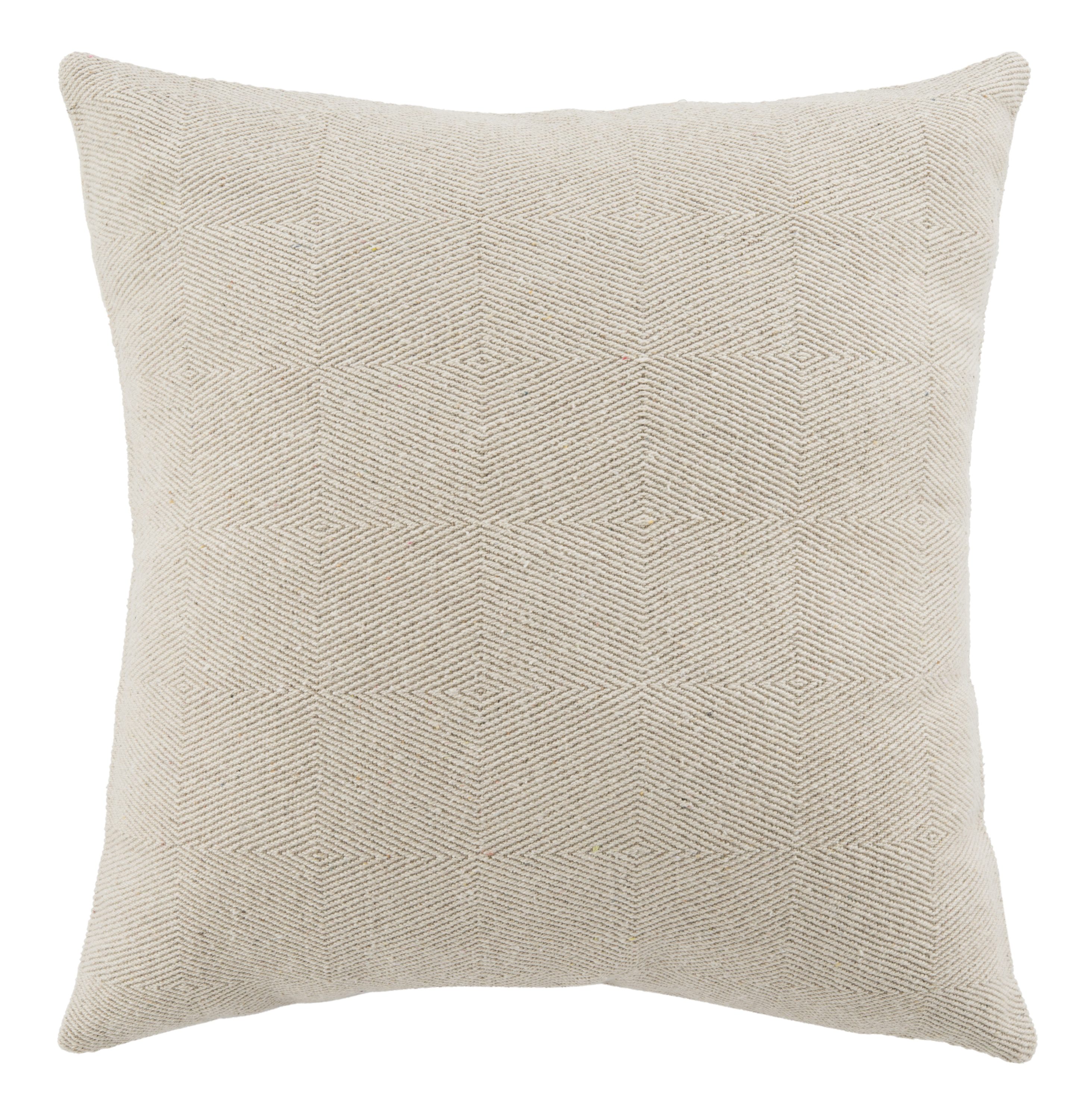 Safavieh Darci 20-in x 20-in Natural Indoor Decorative Pillow at Lowes.com