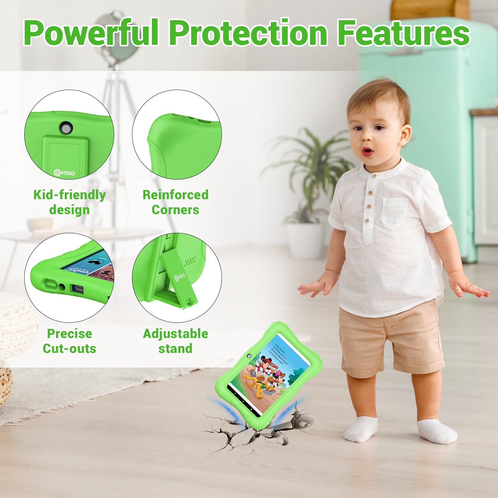 Contixo V9-3-32 GREEN tablets - View #4