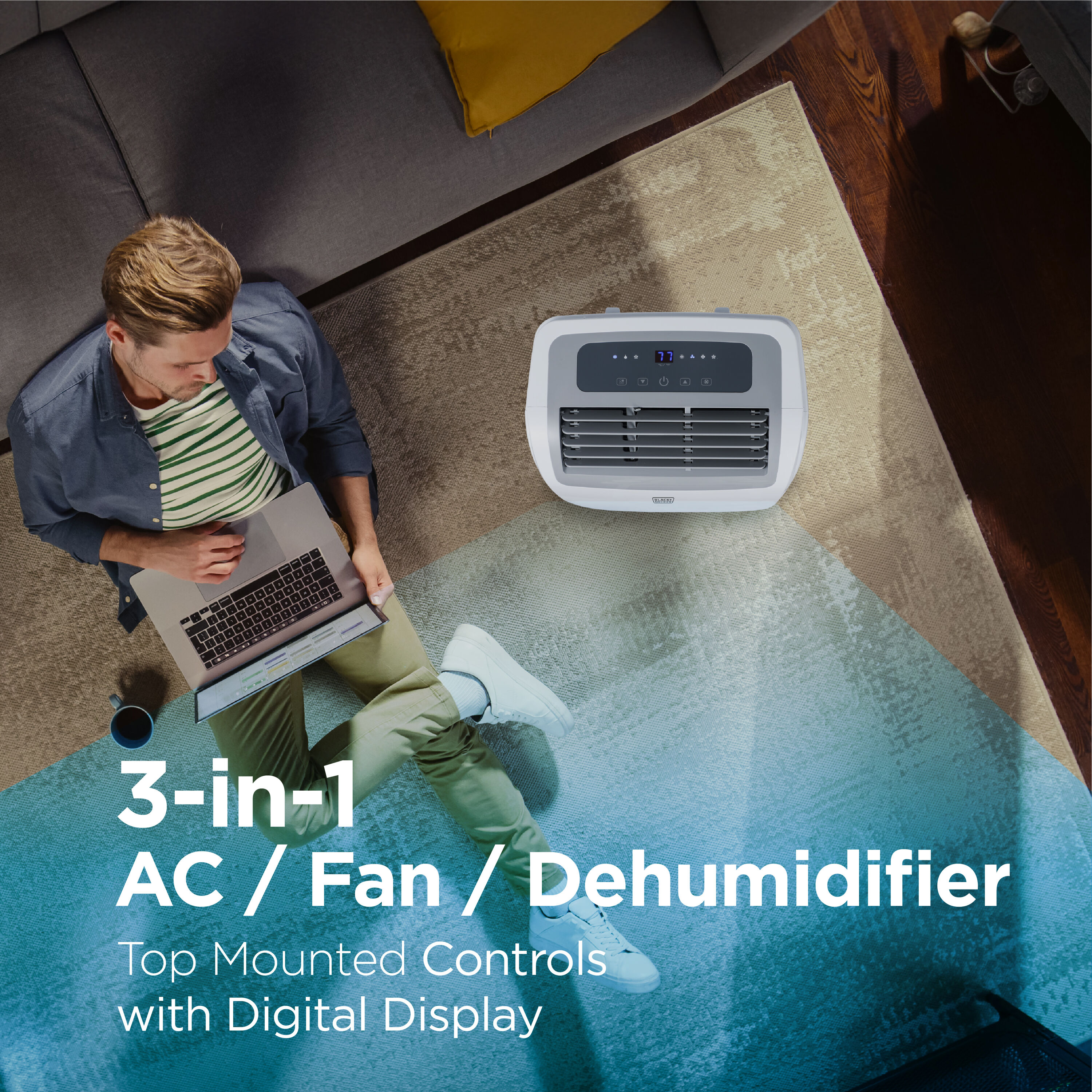 BLACK+DECKER BPP10WTB Portable-Air-Conditioners - View #2