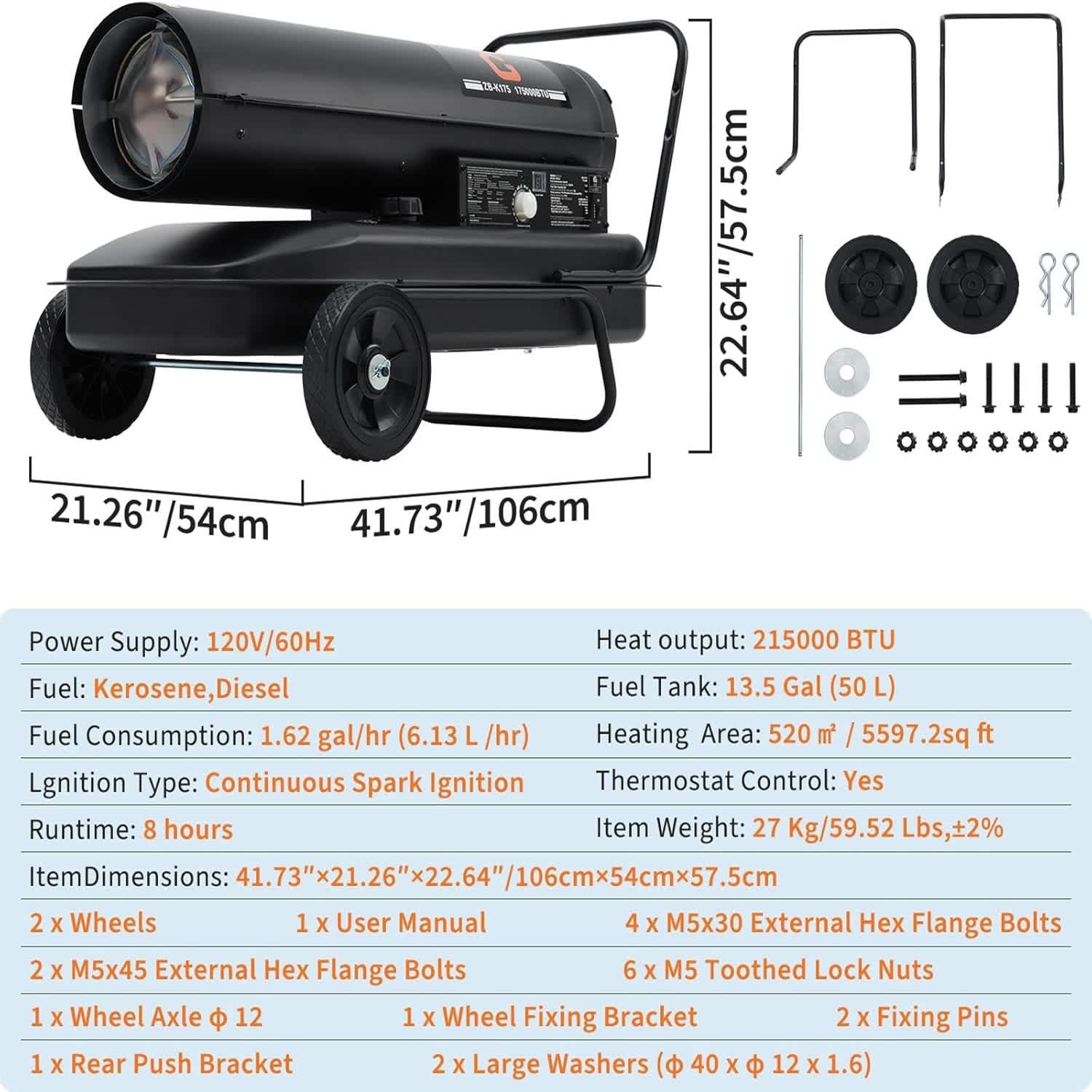Qeetex HQSYTLYF1057 Portable-Kerosene-Forced-Air-Heaters - View #8