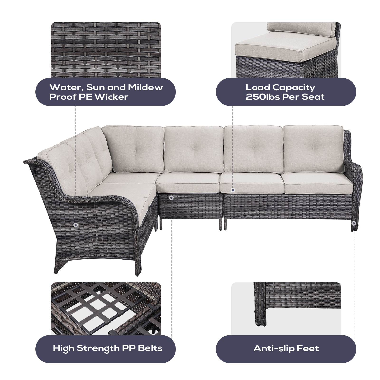 0 APGY13RL061-2 Patio-Sofas-Daybeds - View #4