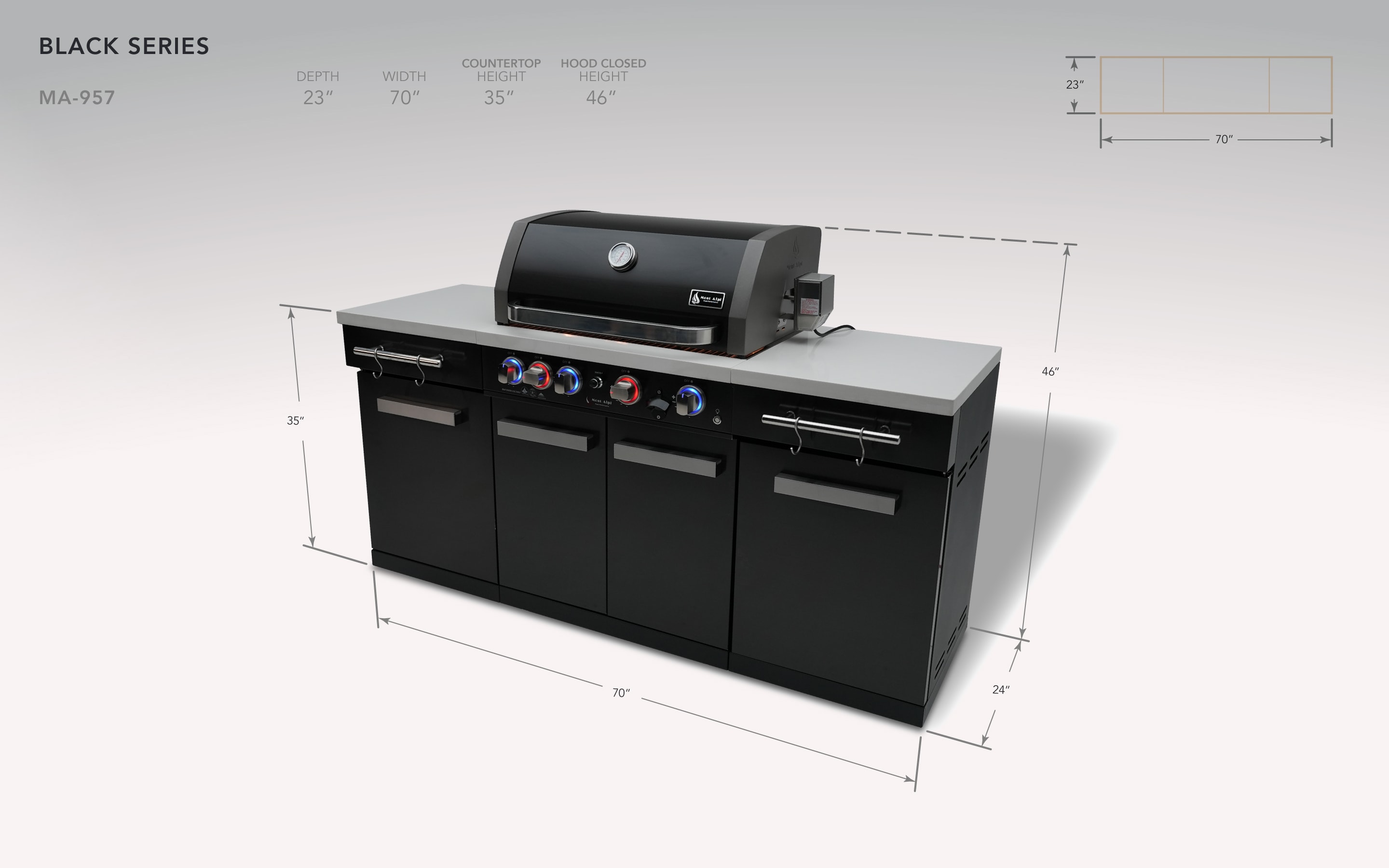 Mont Alpi MA-957 Modular-Outdoor-Kitchens - View #2