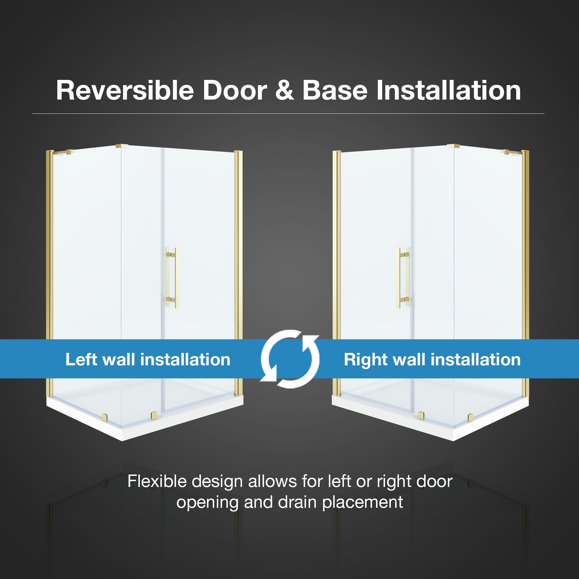 OVE Decors 15SKS-PASA48-GBW Alcove-Shower-Kit - View #13