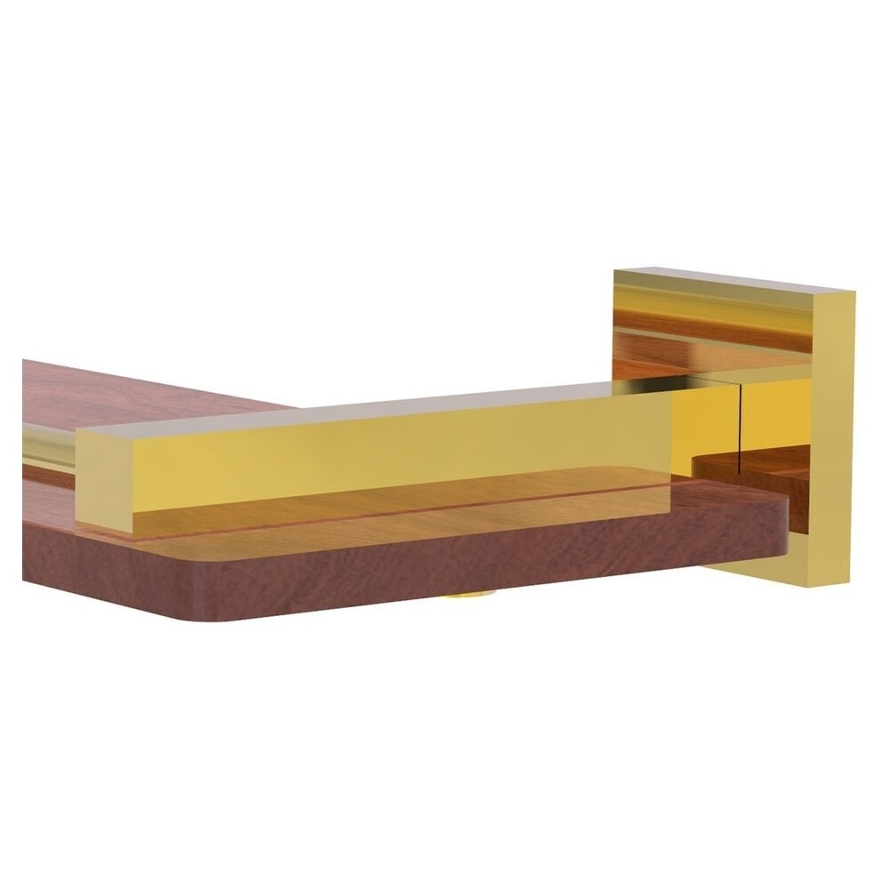 Allied Brass MT-1-22-GAL-IRW-PB Bathroom-Shelves - View #2