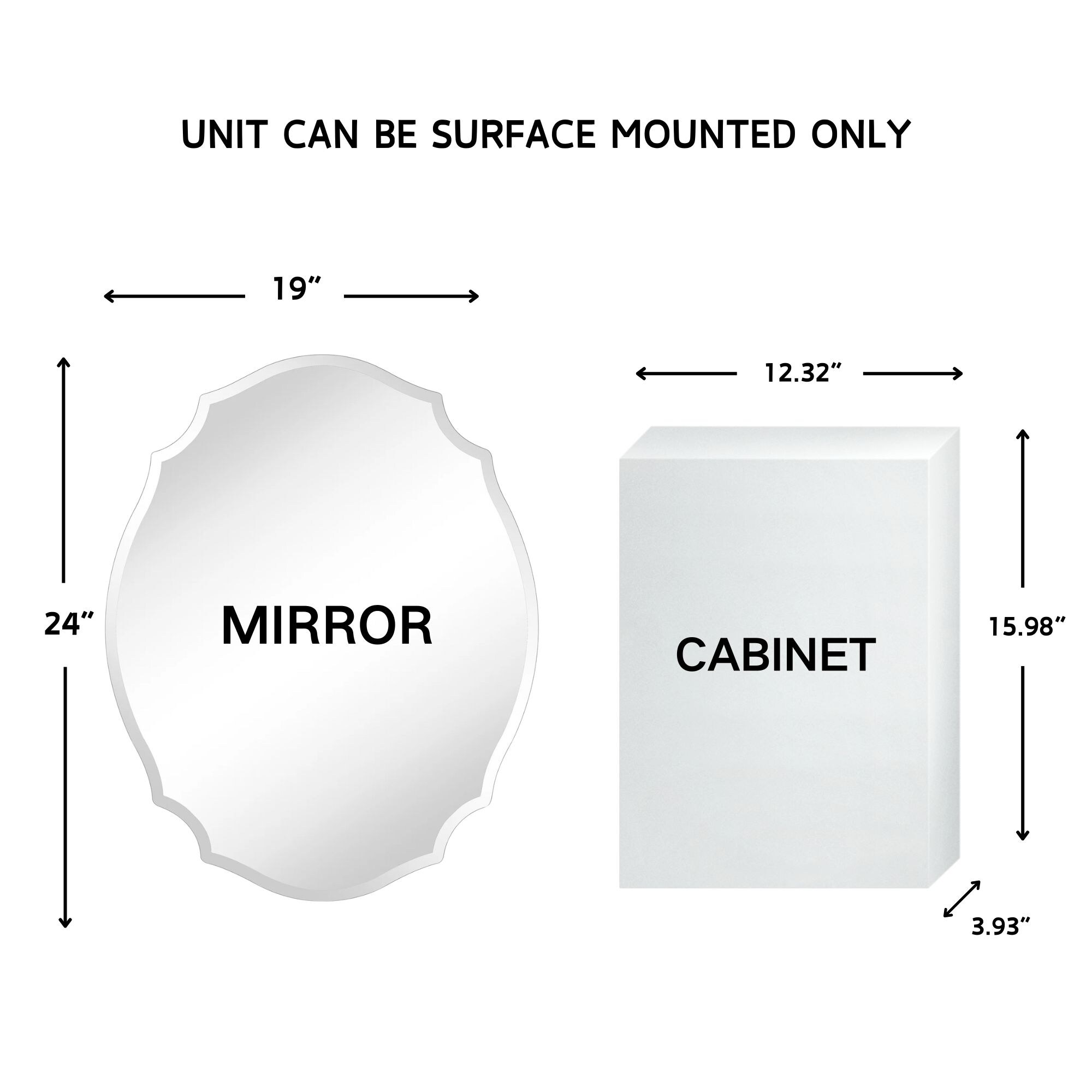 TEHOME GC-XB0001 Bathroom-Medicine-Cabinets - View #4