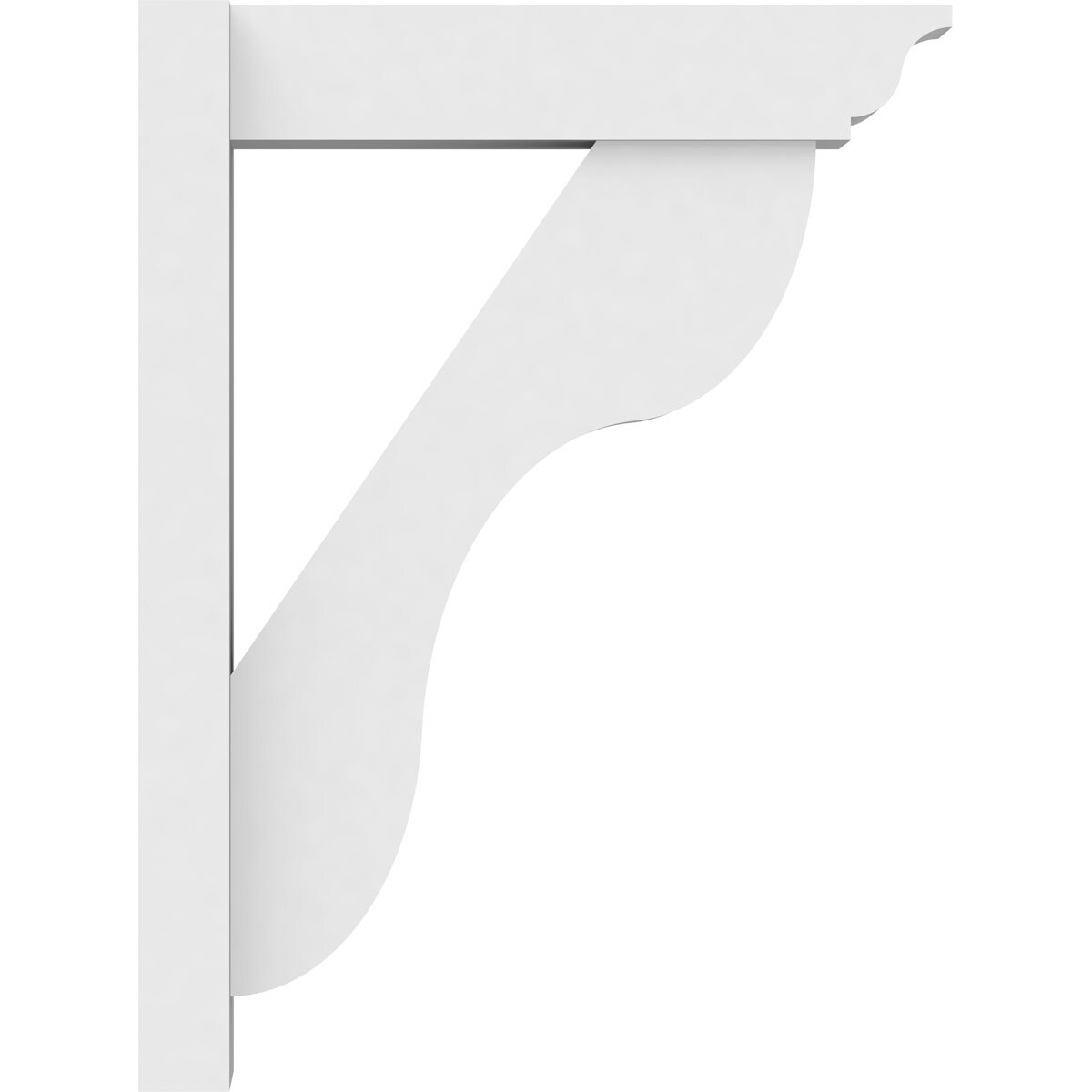 Ekena Millwork OUTP05X18X24CAR01 outlookers - View #3