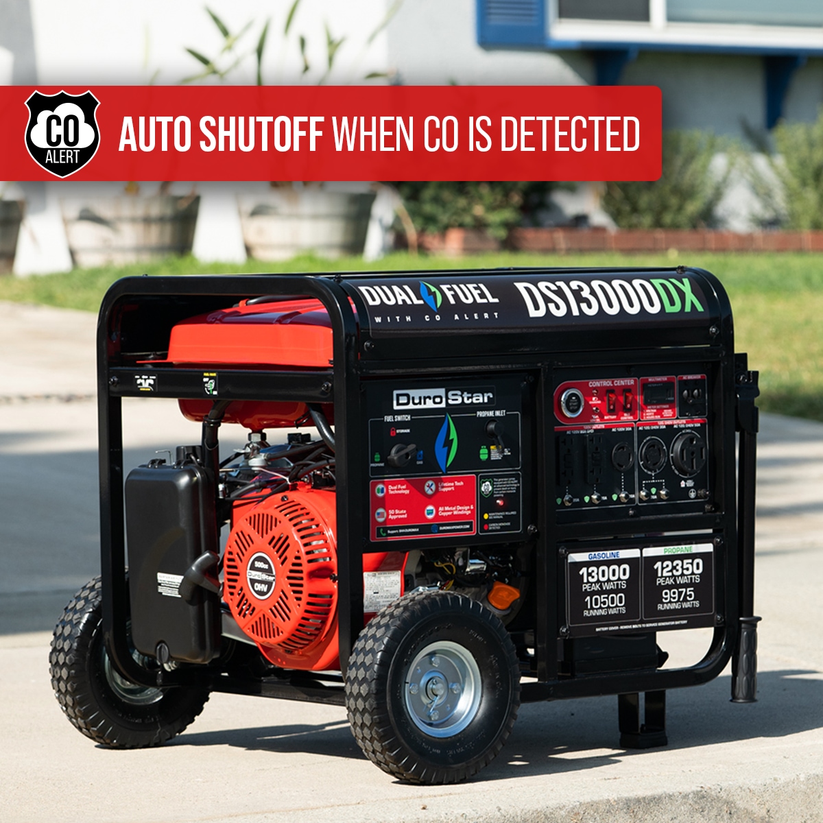 DuroStar DS13000DX Portable-Generators - View #4