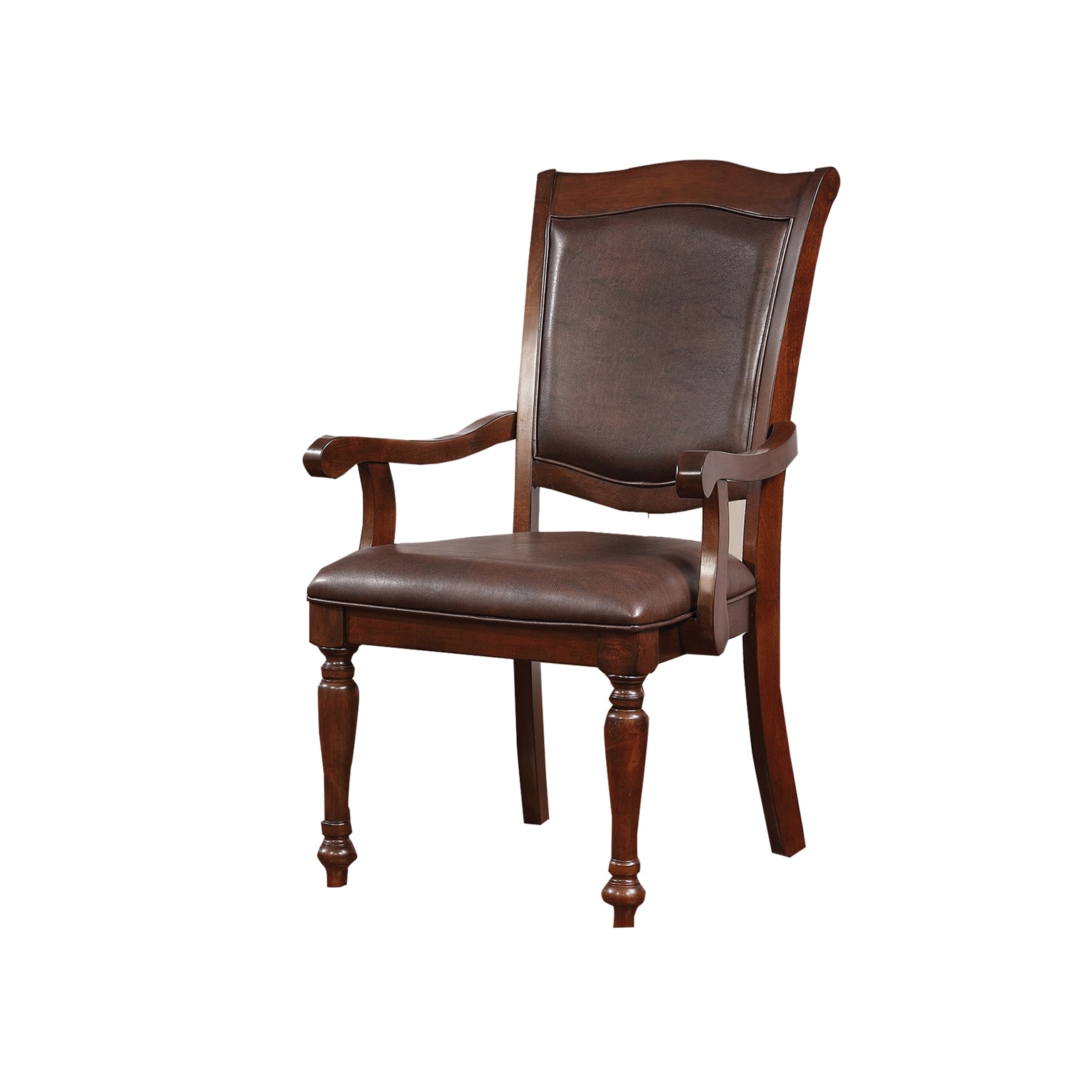 Benzara BM181288 2 Modern Brown Accent Chair