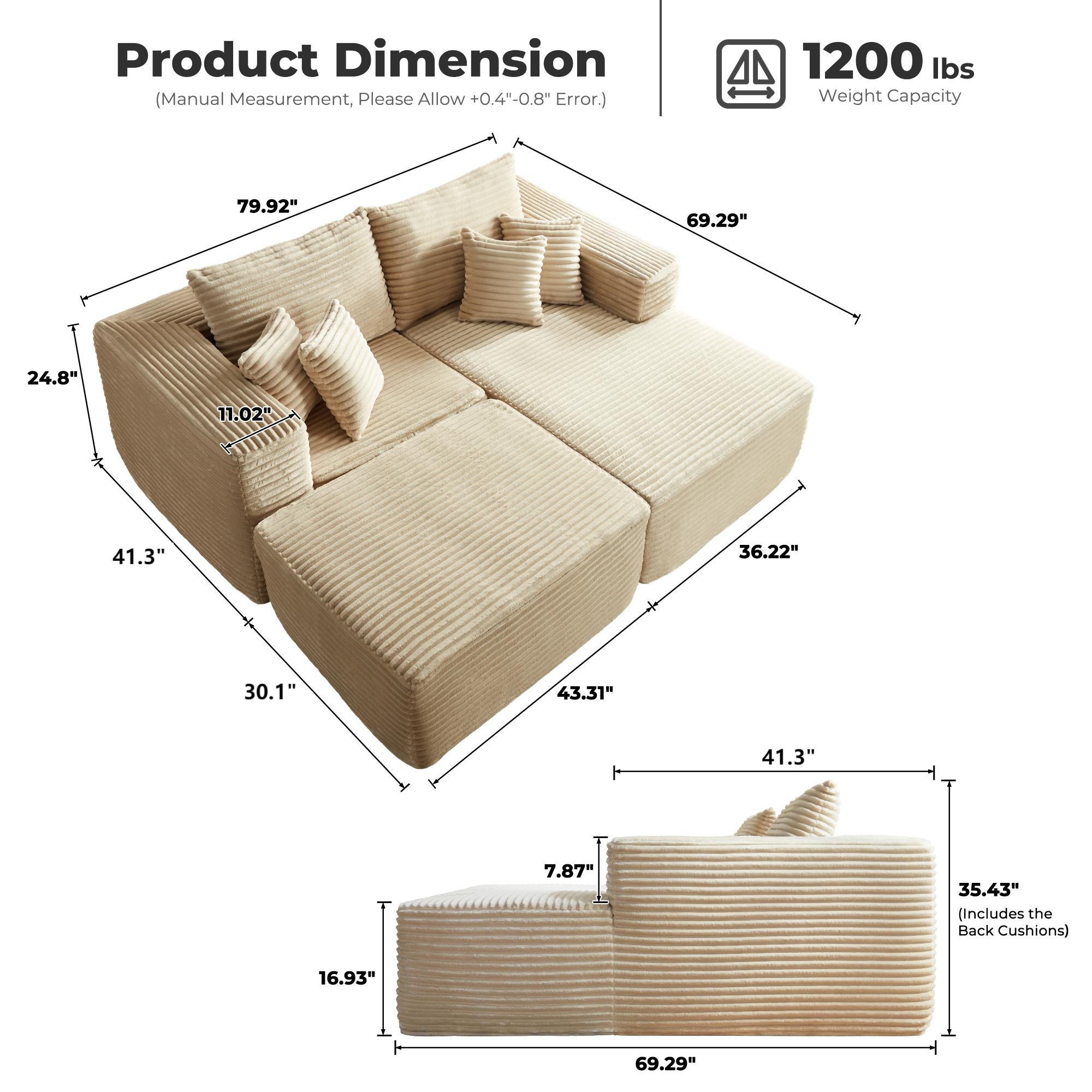 Ovios OMOMOR240 Sofas-Loveseats - View #7