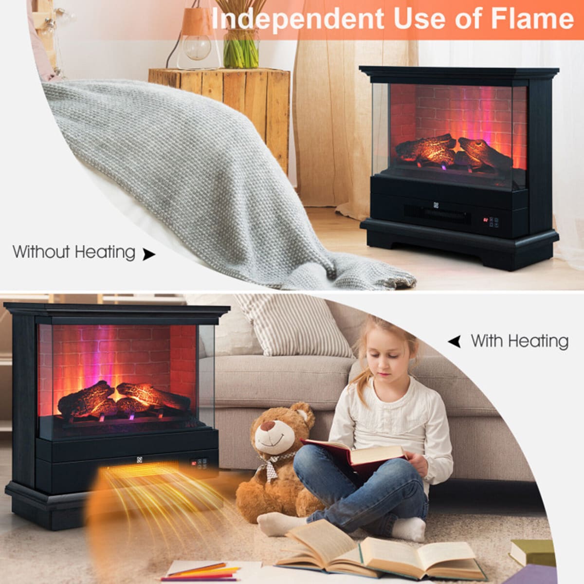 Clihome CL-DKUS-10179 Electric-Fireplaces - View #10