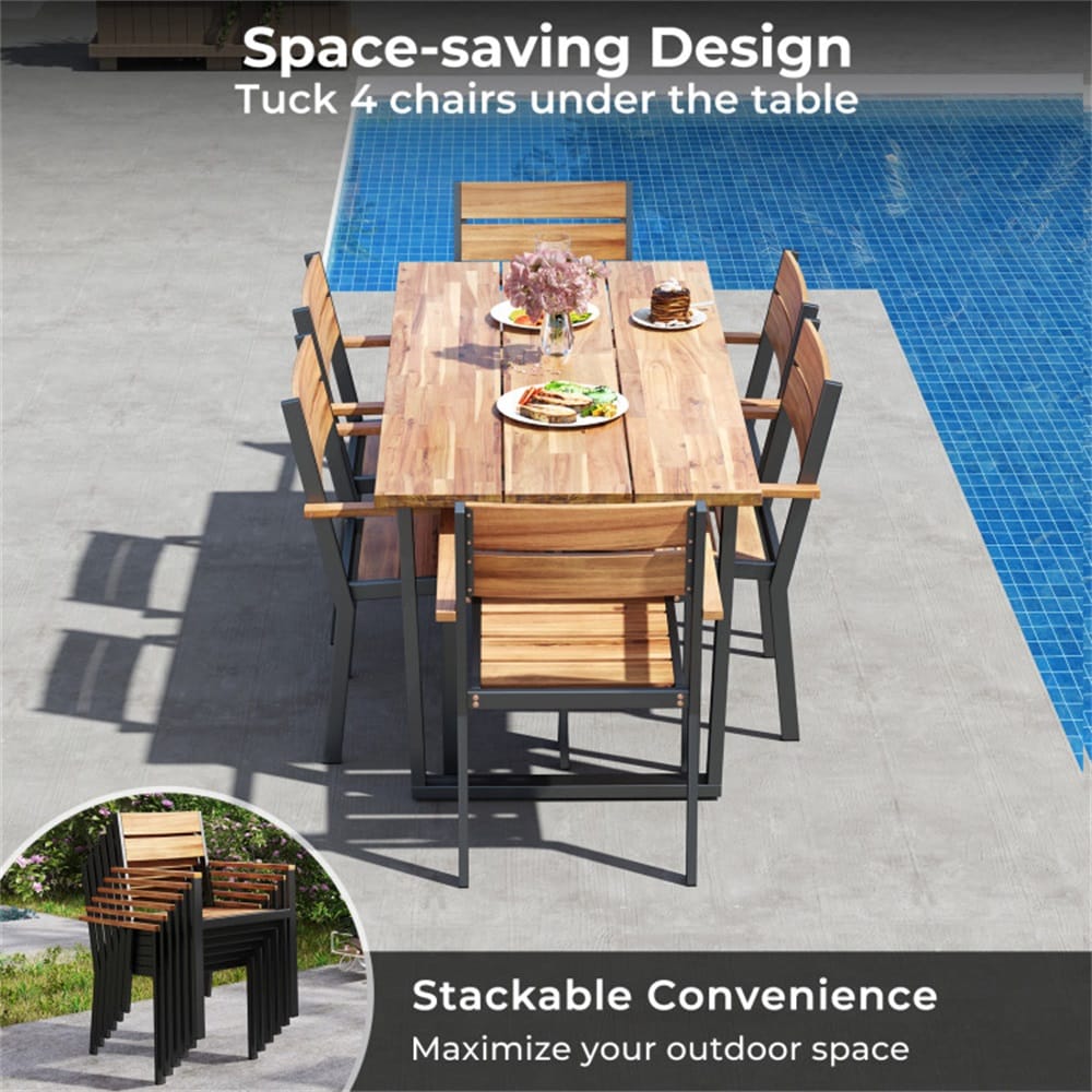 Dimakai DK-HW72104979 Patio-Dining-Sets - View #7